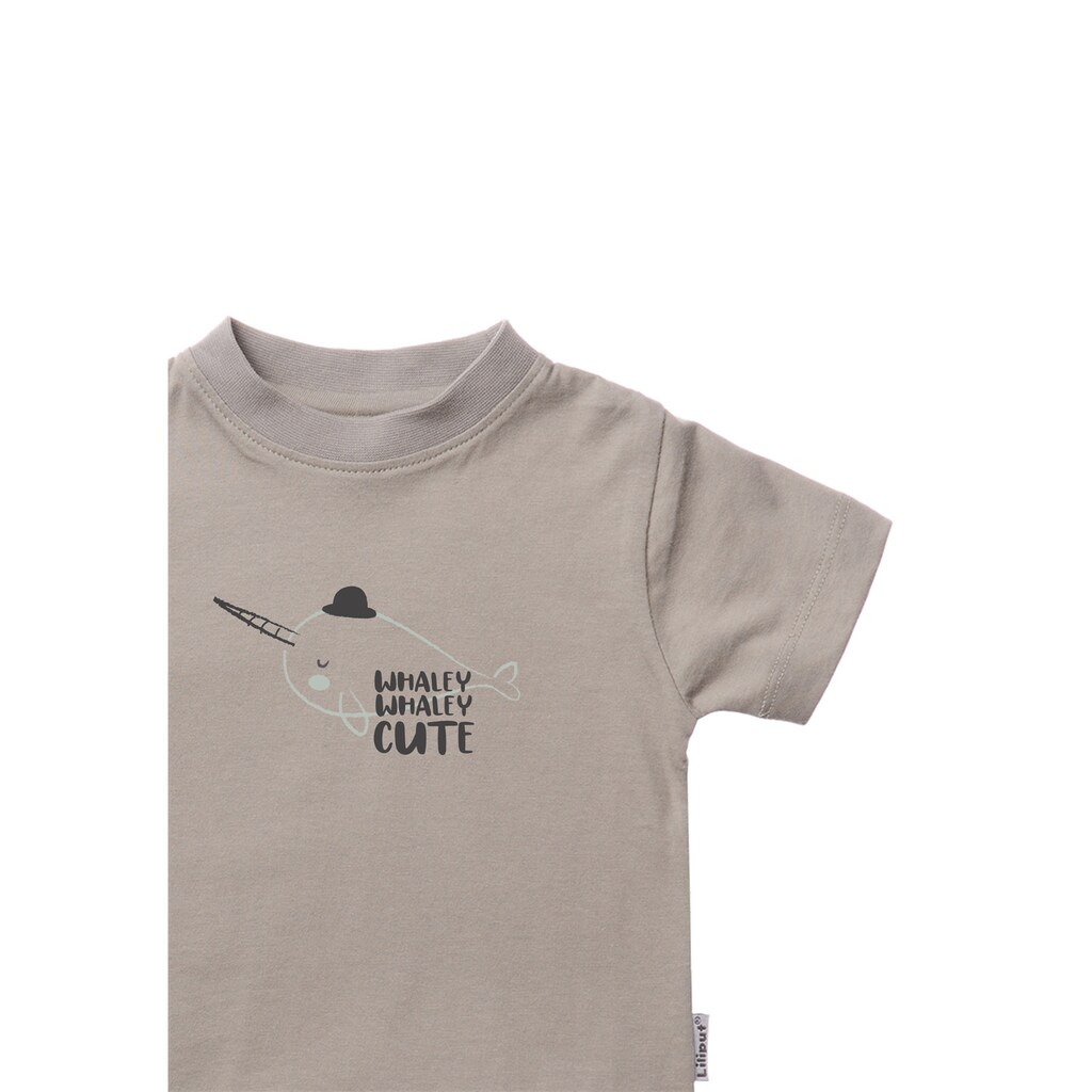 Liliput T-Shirt, (2 tlg.), mit tollen Wal-Motiven
