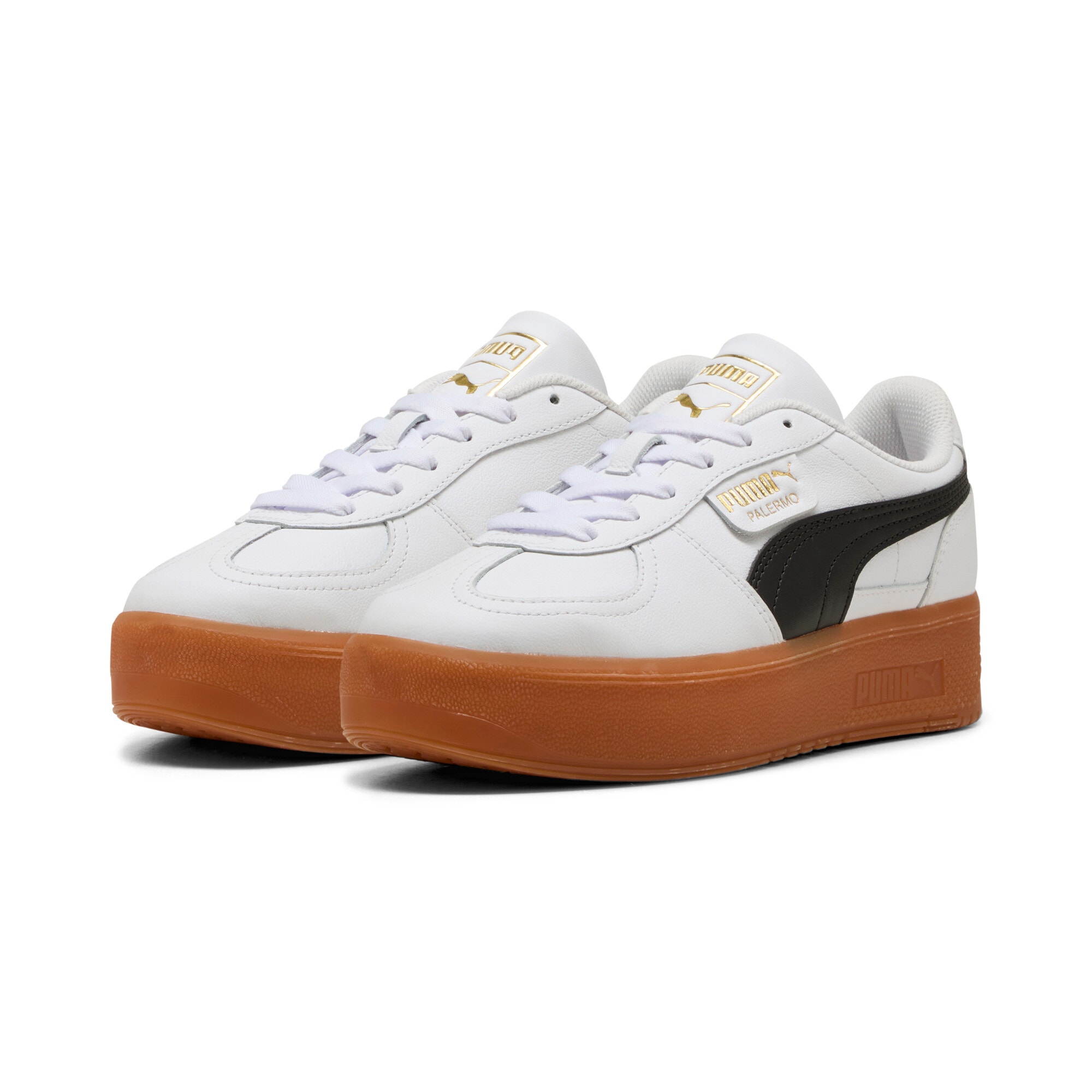 PUMA Sneaker "PALERMO ELEVATA LTH WNS" aus Leder, herausnehmbare Innensohle günstig online kaufen