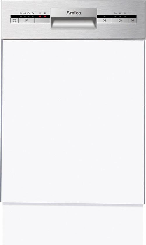 Amica teilintegrierbarer Geschirrspüler »EGSP 14695-1 E« 9 Maßgedecke LED-Display