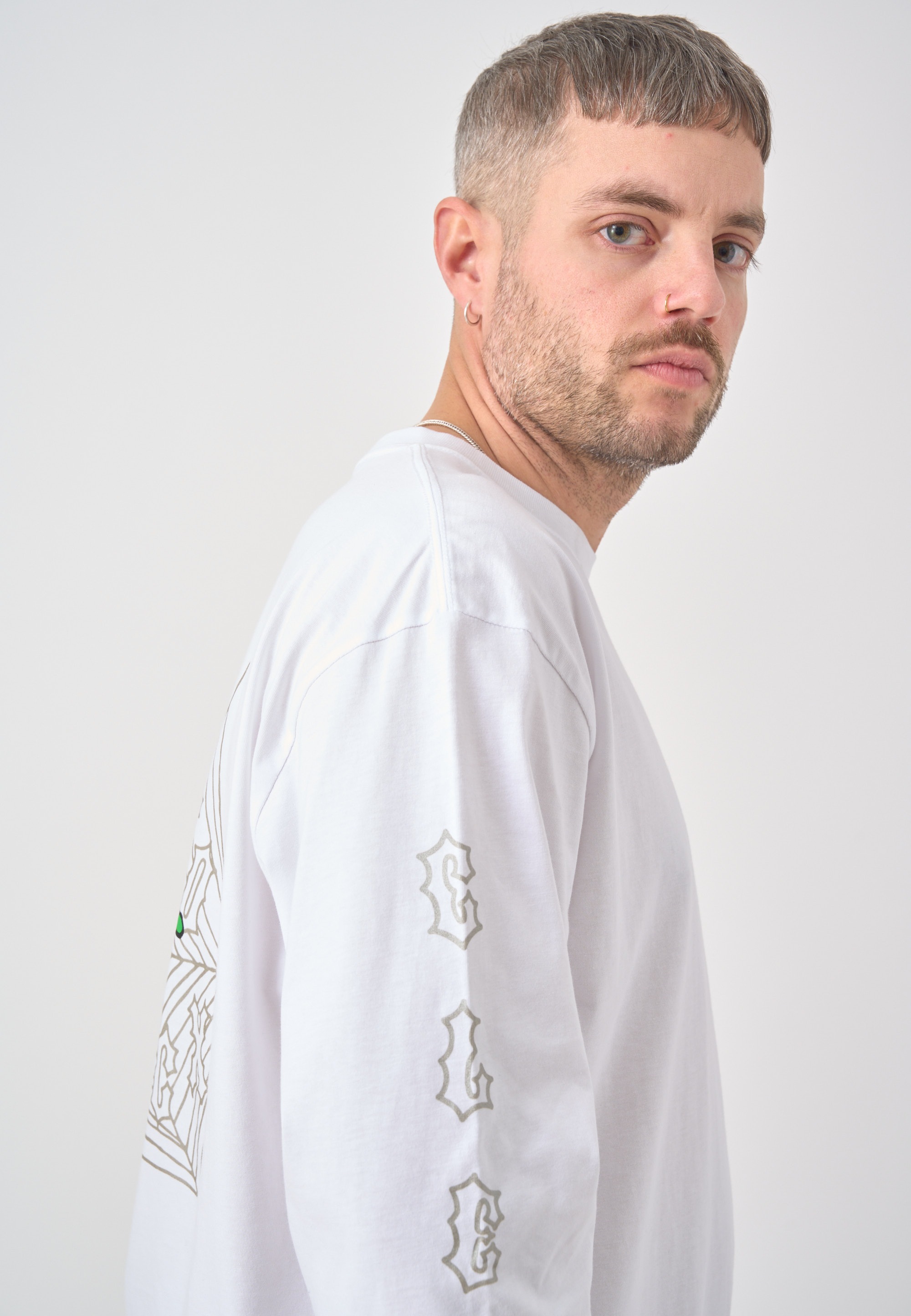 Cleptomanicx Langarmshirt »Spiderweb«, im lockeren Schnitt