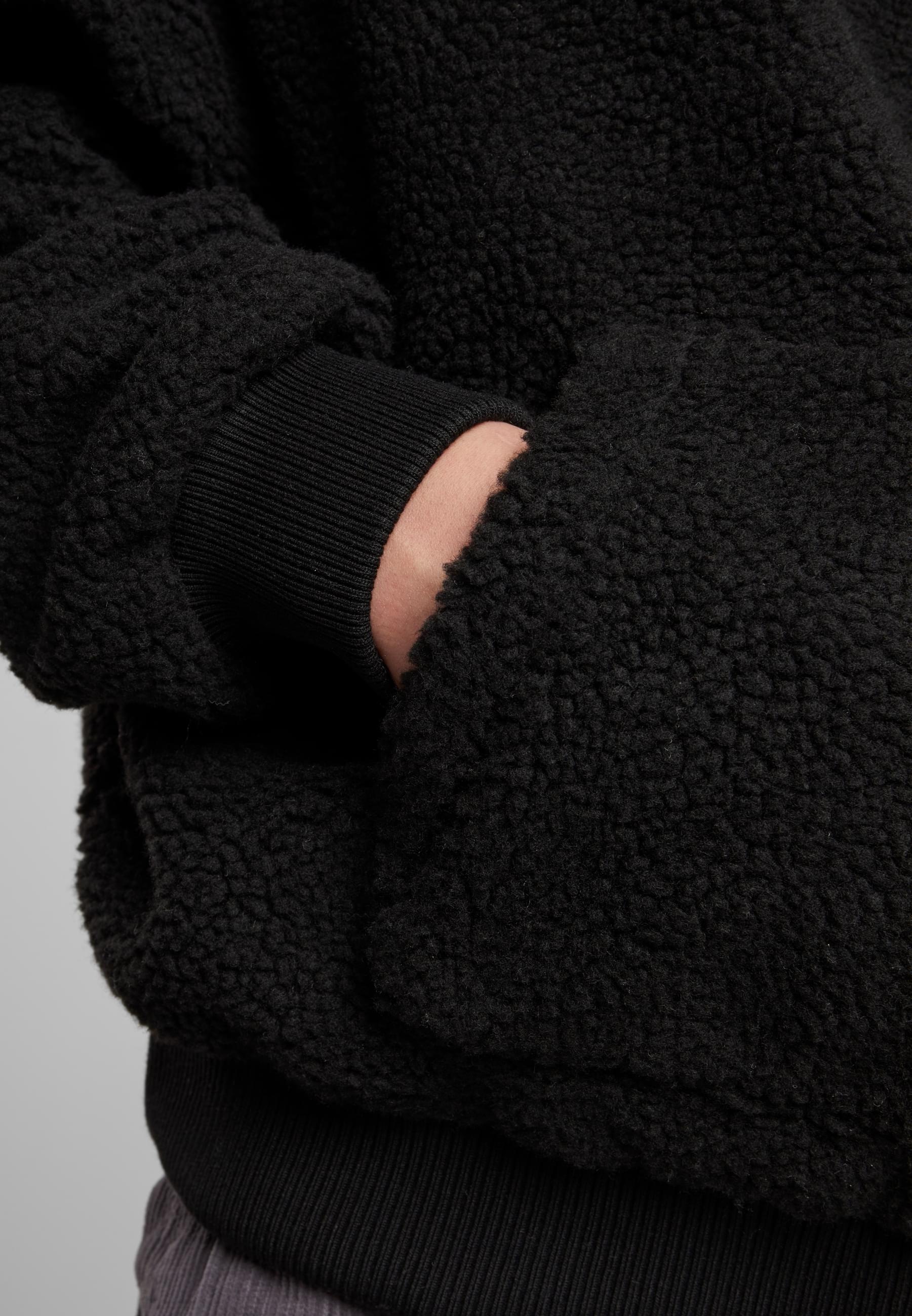 URBAN CLASSICS Kapuzensweatshirt »Urban Classics Oversized Teddy Hoody«, (1 tlg.)