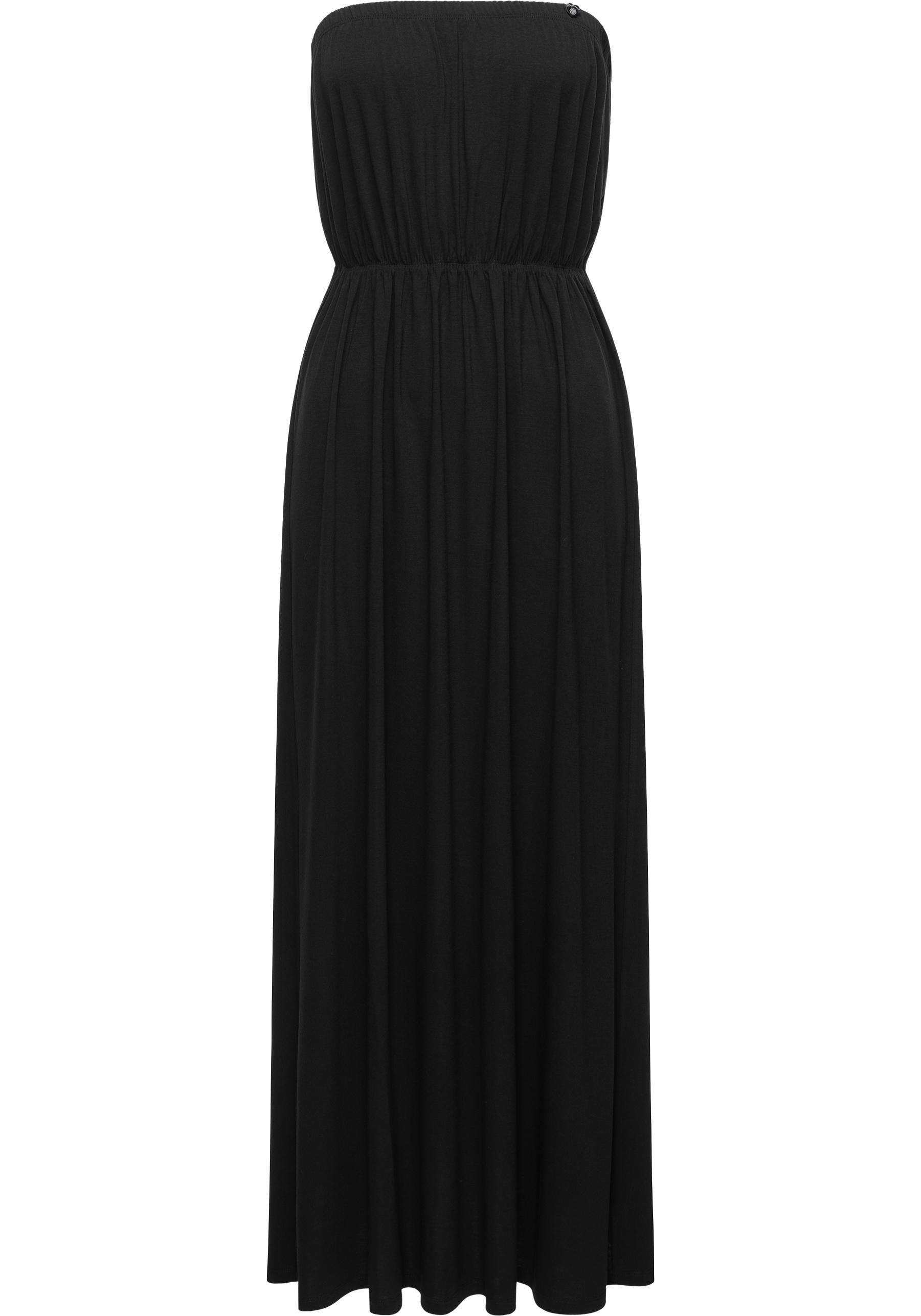 Ragwear Sommerkleid "Awery" Ohne Taschen stylisches Damen Bandeaukleid mit Taillen-Gummizug