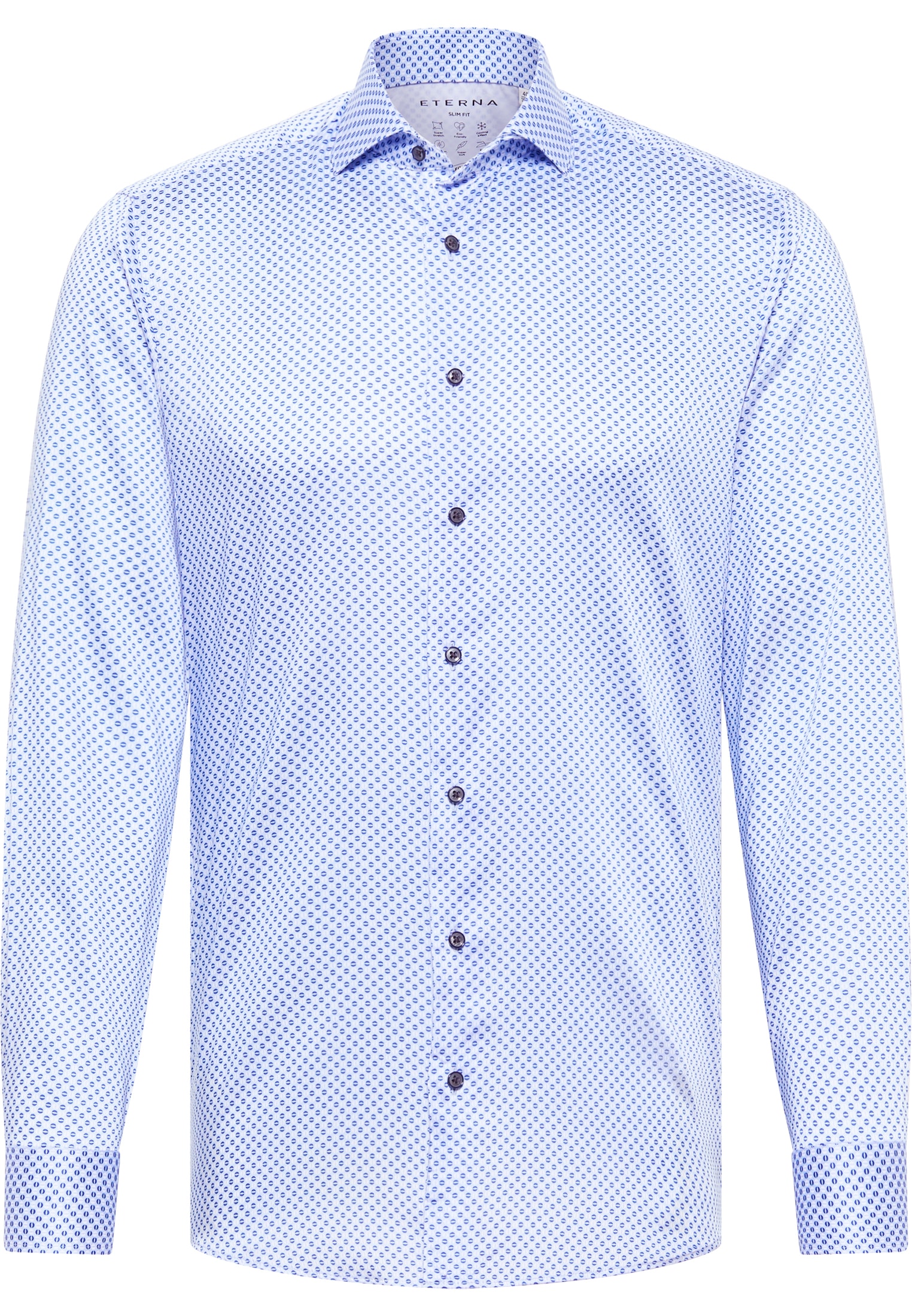 Eterna Langarmhemd »SLIM FIT«