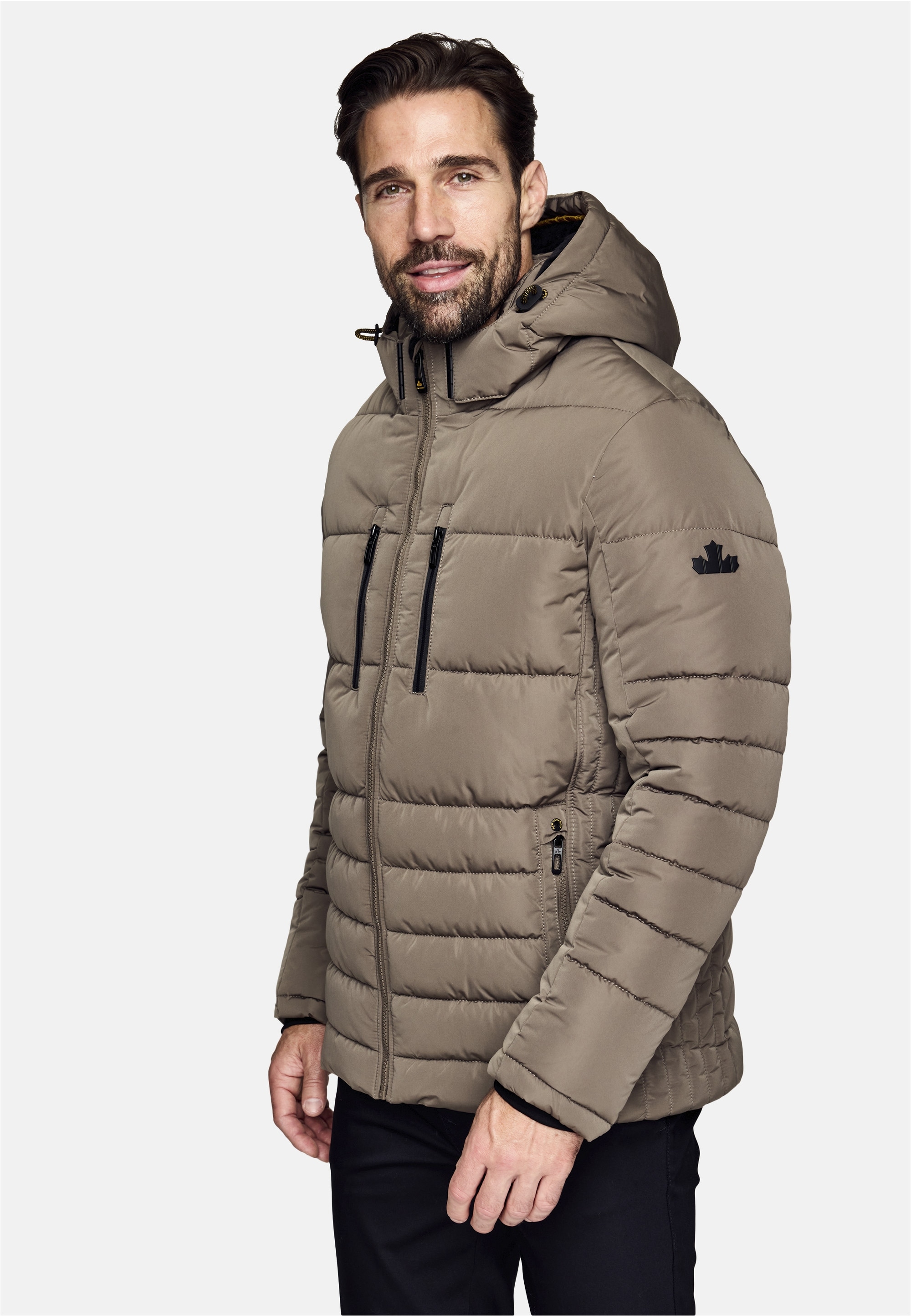 New Canadian Outdoorjacke »dry iQ«, mit Fleece-Einsatz am Innenkragen