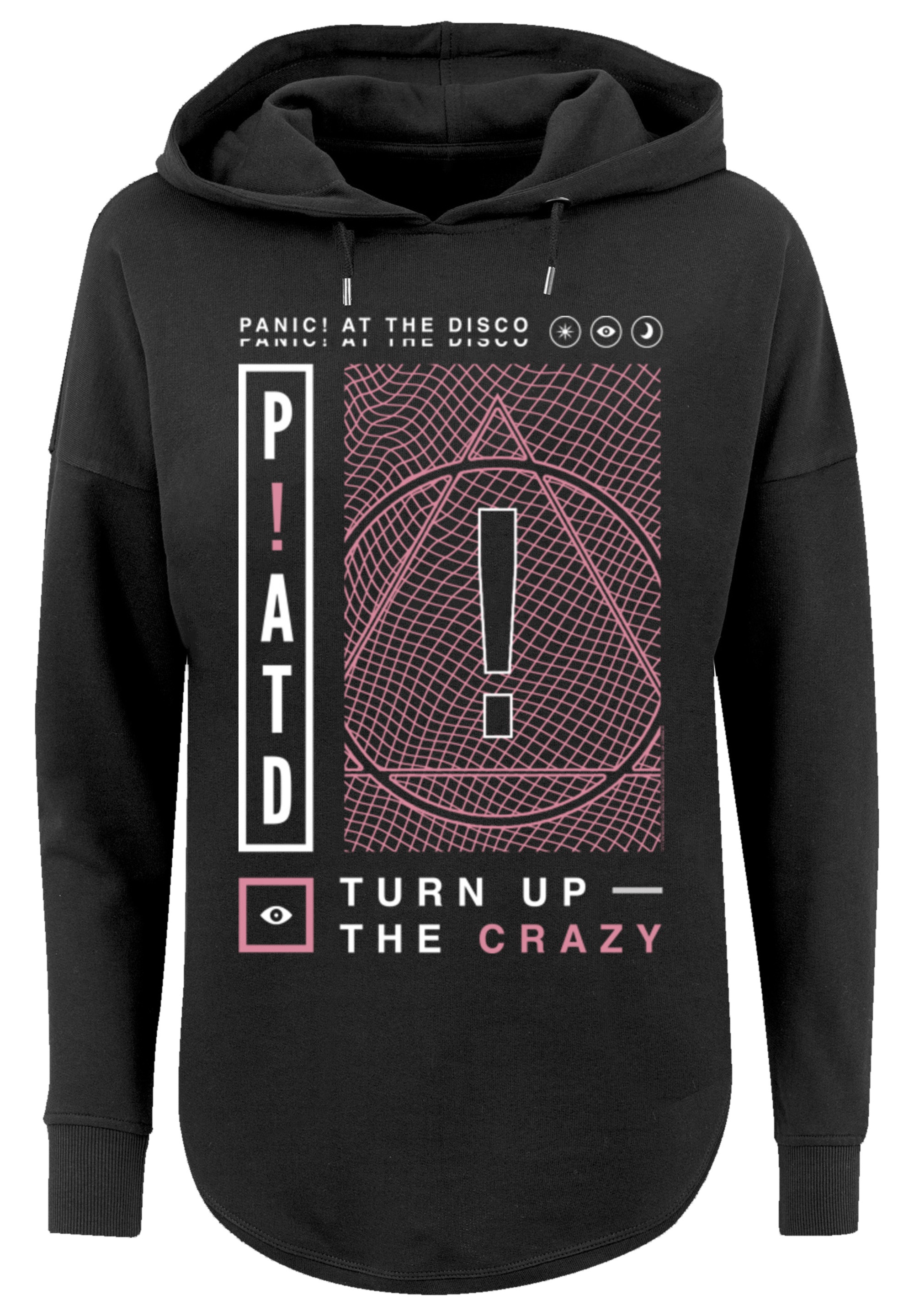 F4NT4STIC Kapuzenpullover »Panic At The Disco Turn Up The Crazy«, Premium Qualität