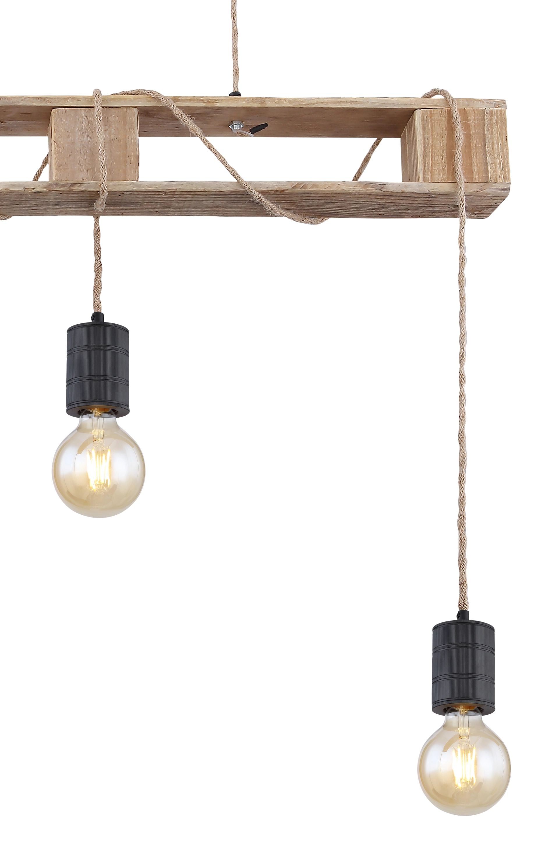 GLOBO LIGHTING Pendelleuchte »JOELLE« E27 1 Stk. Hängeleuchte, Kabel zum Herumwickeln, Höhe kürzbar, Esstisch