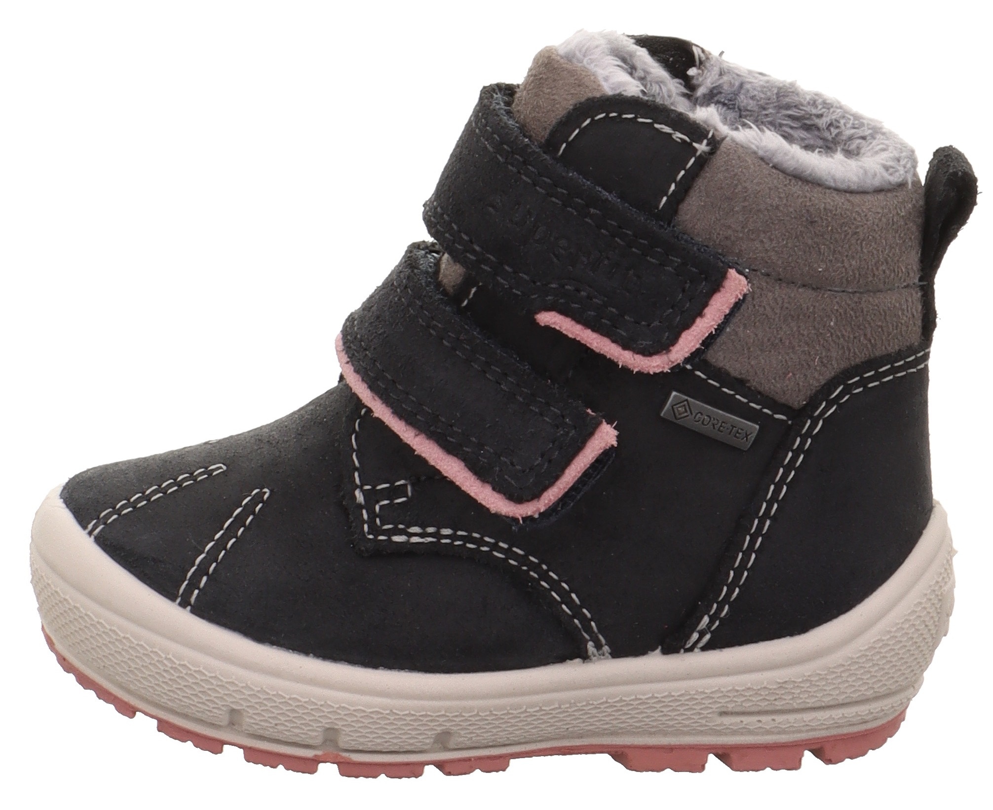 Superfit Klettstiefel »GROOVY 2.0 WMS: Mittel«, Snowboots mit Schurwolle, Größenschablone zum Download