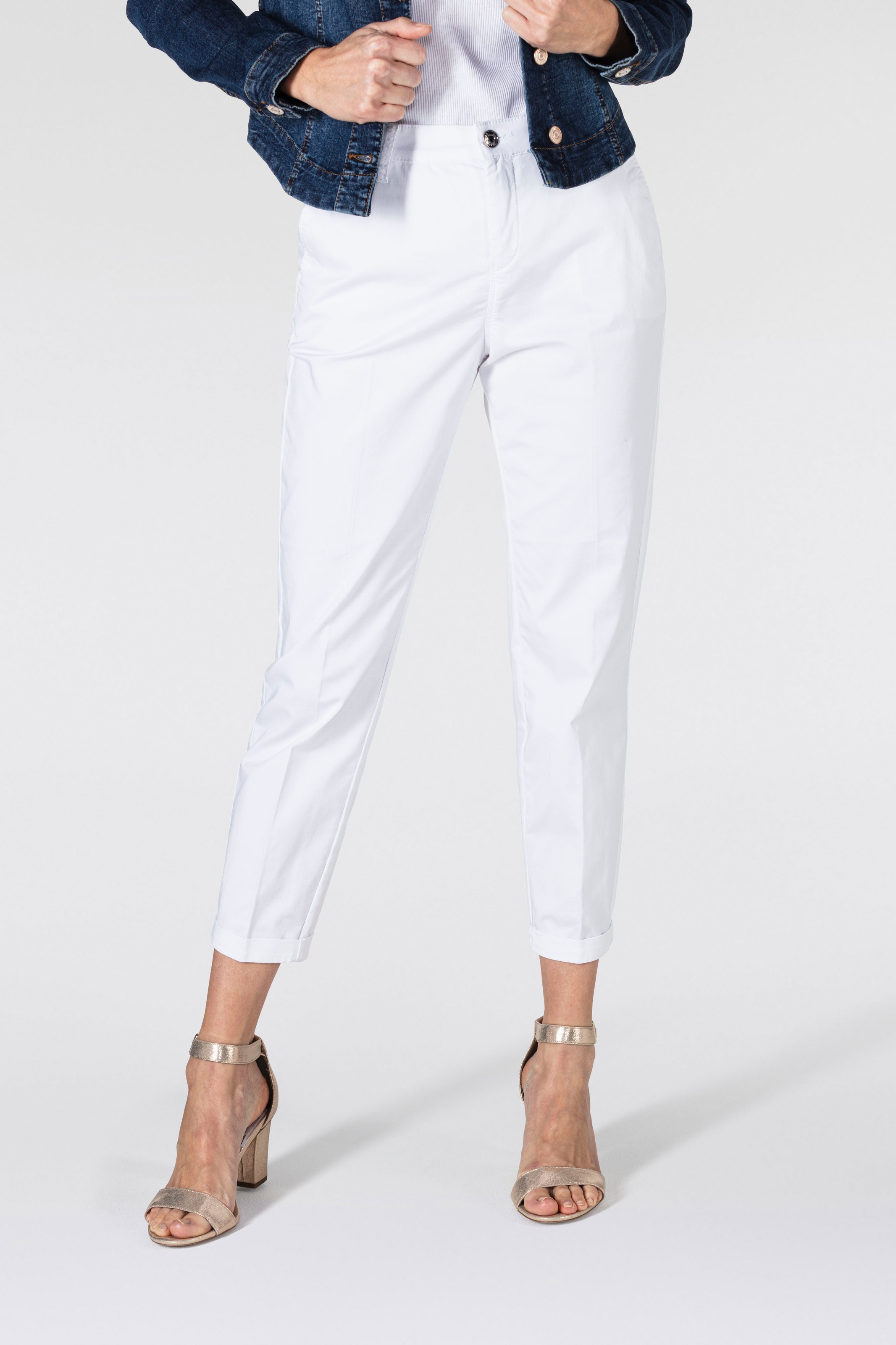 MAC Chino weiss   44 damen 2