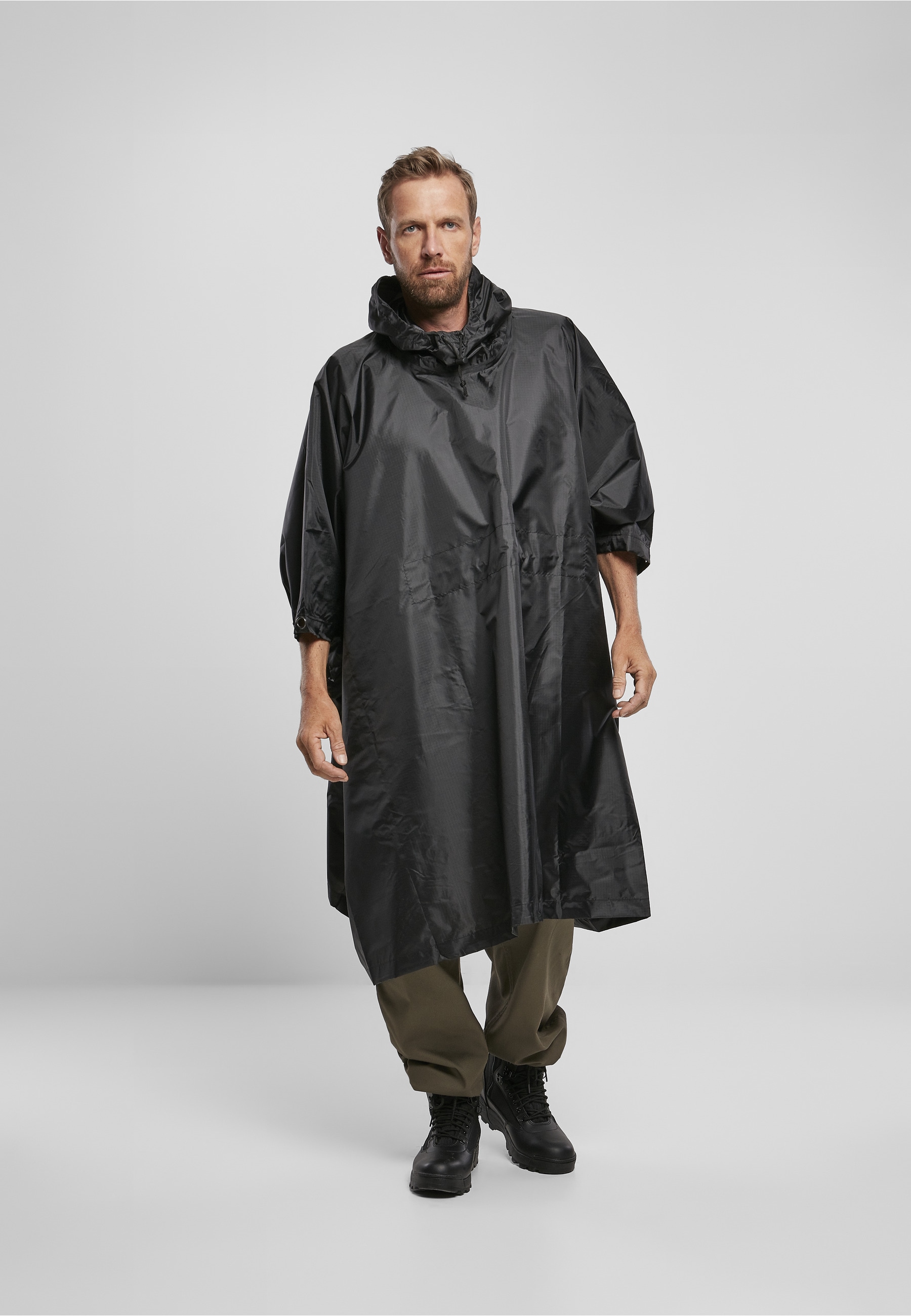 Brandit Outdoorjacke »Brandit Herren Ripstop Poncho« 1 Stk. tlg. ohne Kapuze