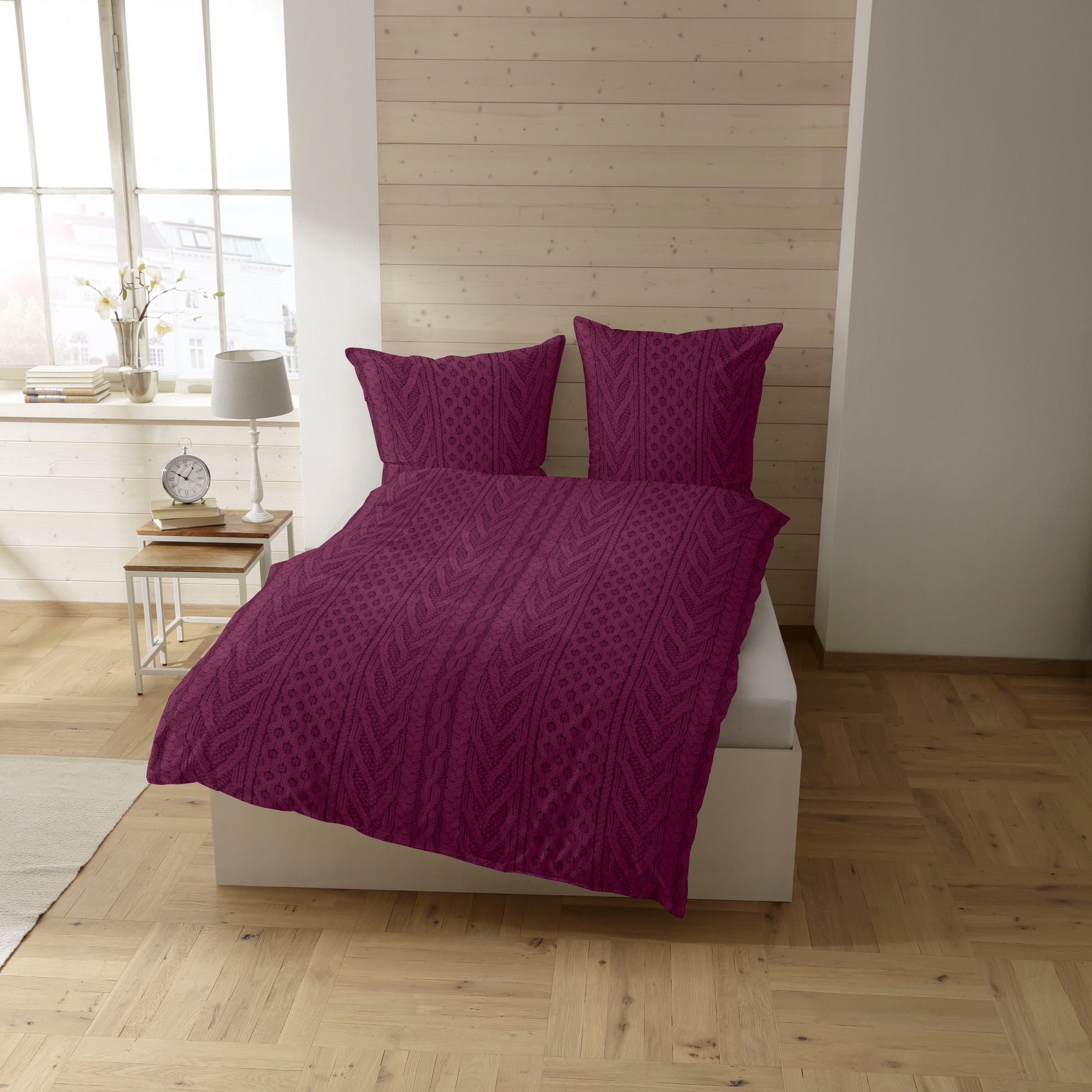 CASATEX Bettwäsche "Eger" 2 Stk. kuschelig und flauschig, optisch wie ein g günstig online kaufen