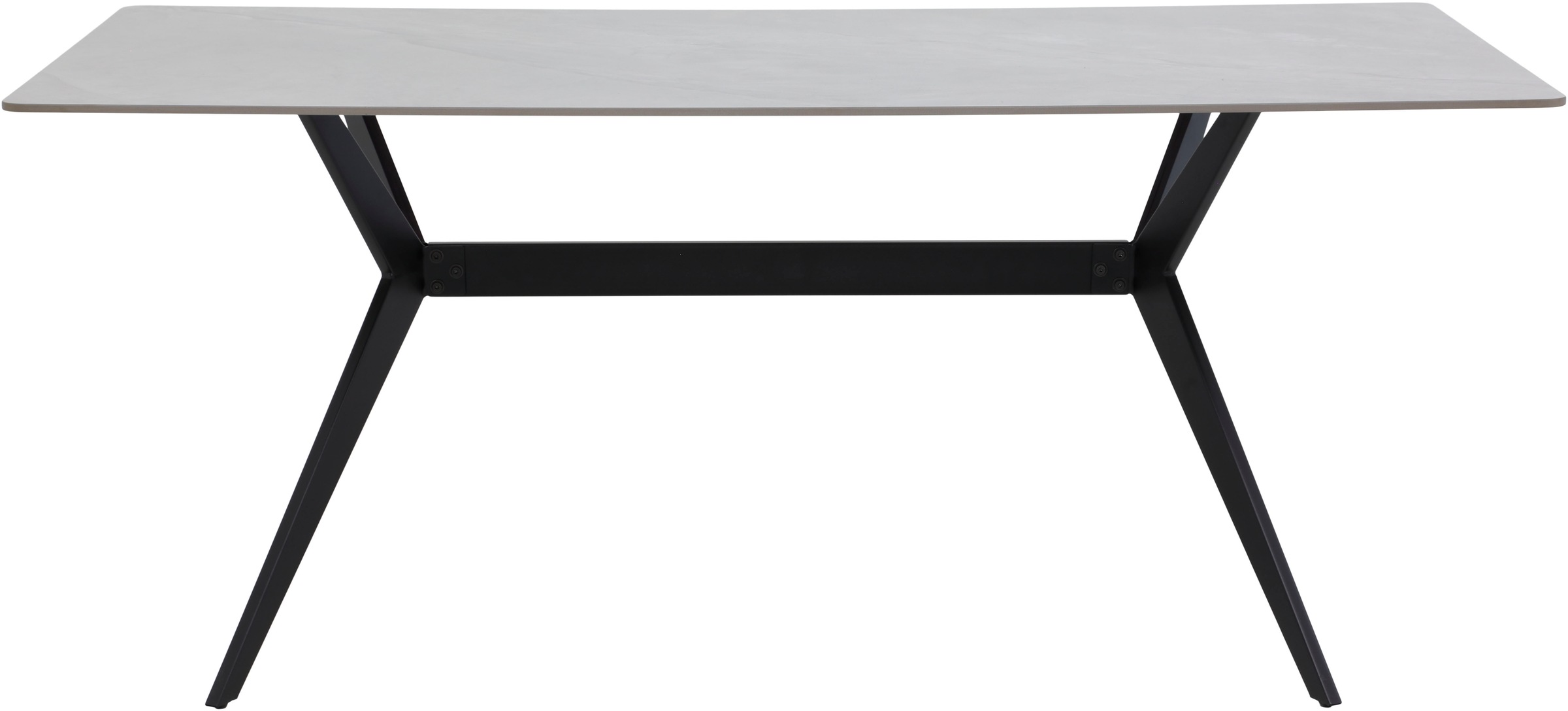 HELA Essgruppe »ISAR« Set, 5 tlg. 5tlg., Marmoroptik (glänzend), Schwingstuhl, Federkorb