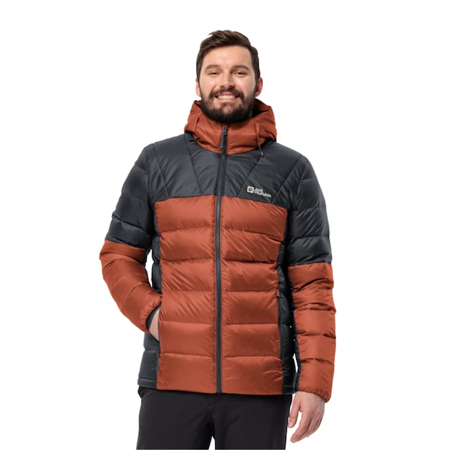 Jack Wolfskin Funktionsjacke »NEBELHORN DOWN HOODY M«, mit Kapuze, aus  recyceltem Polyamid ▷ kaufen | BAUR