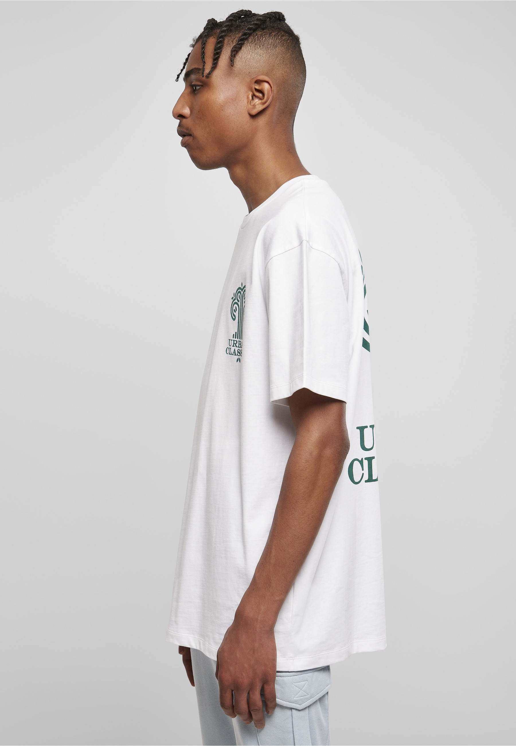 URBAN CLASSICS T-Shirt »Urban Classics Herren Organic Tree Logo Tee« 1 Stk.
