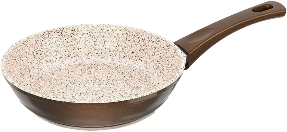 Genius Pfannen-Set »Cerafit Granit - Grand-Edition Pfanne, 7-teiliges Set«, (Set, 7 tlg., je 1x Pfanne + Deckel 24 cm + 28 cm, 1x Pfanne 20 cm, 2x Einleger), geeignet für Aufläufe, zum Schmoren o. Backen - ohne Griff und Deckel