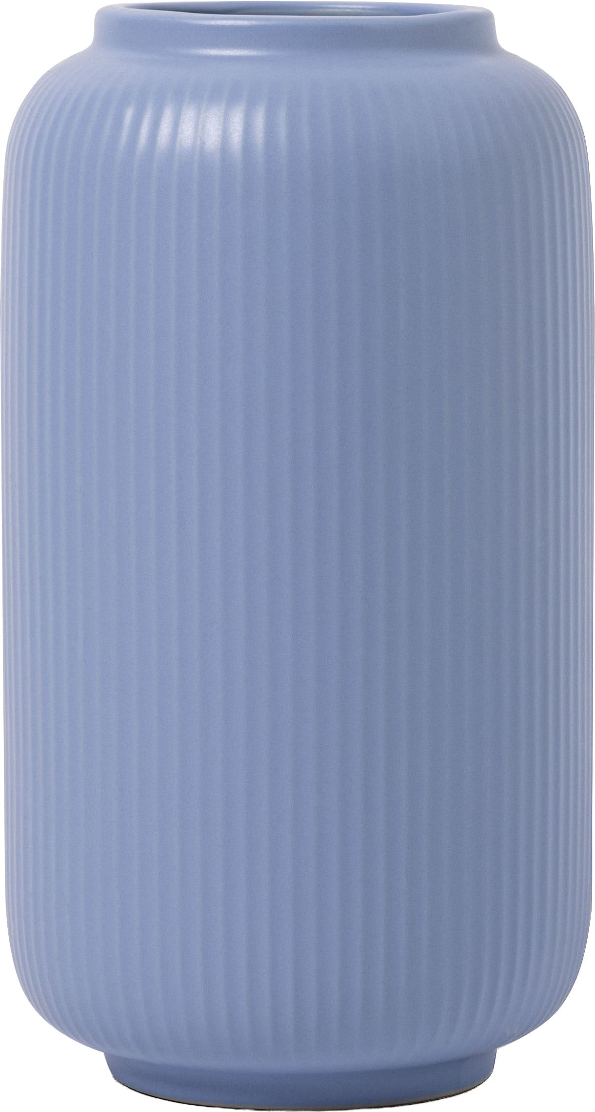 OTTO home Tischvase "Ylvii, innen vollständig glasiert und wasserundurchlässig" aus Keramik, uni matt oder mit glänzender Effektglasur, creme und blau