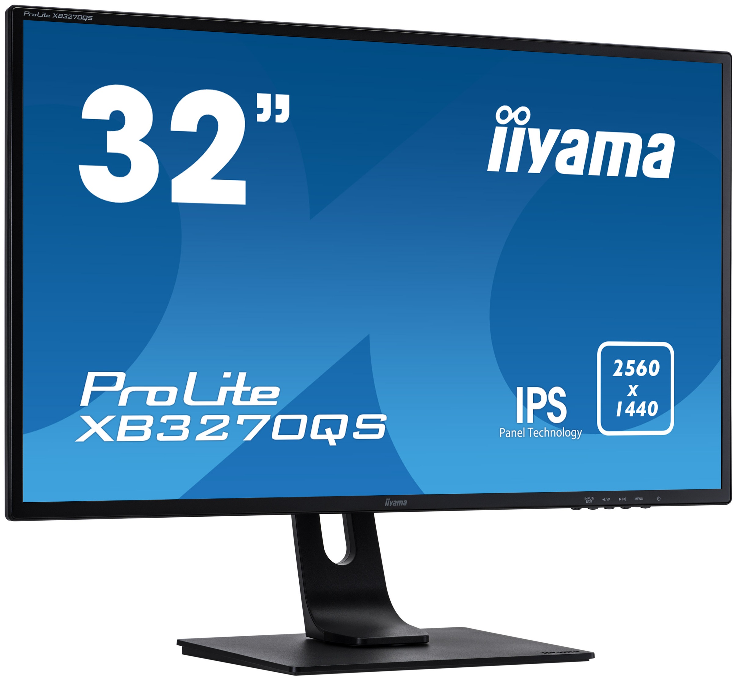Iiyama Gaming-Monitor »ProLite XB3270QS-B1 C«, 81,3 cm/31,5 Zoll, 2560 x 1440 px, WQHD, 4 ms Reaktionszeit, 60 Hz