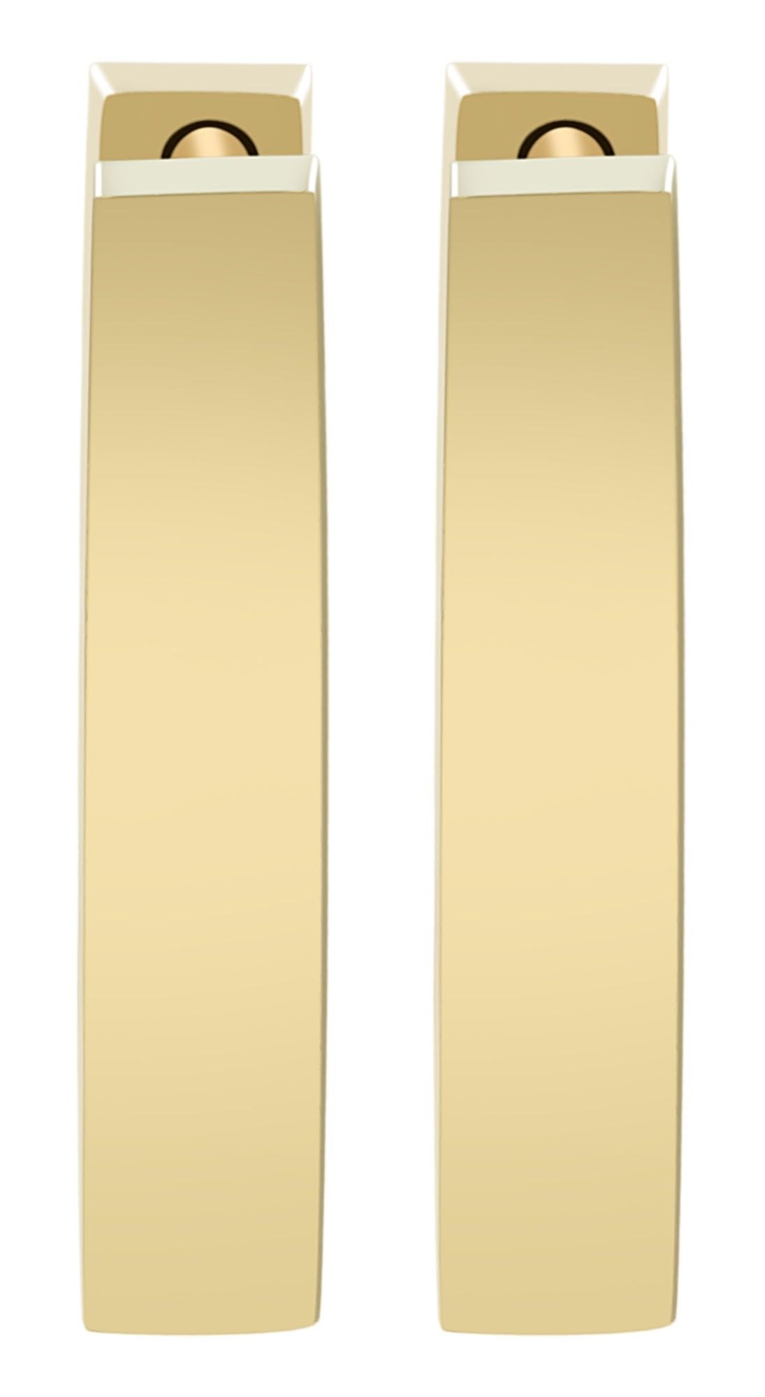 Adelia´s Klappcreolen »Damen Ohrringe – Klappcreole aus Edelstahl« Zum Verschenken – ideal zum Geburtstag