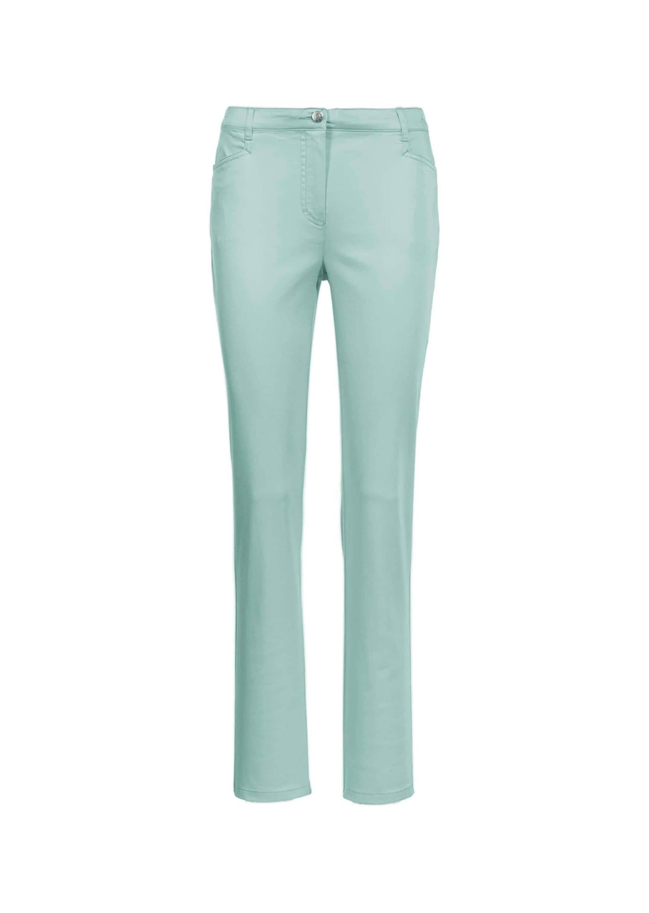 GOLDNER Stoffhose "Baumwollhose mit Dehnbund" Ohne