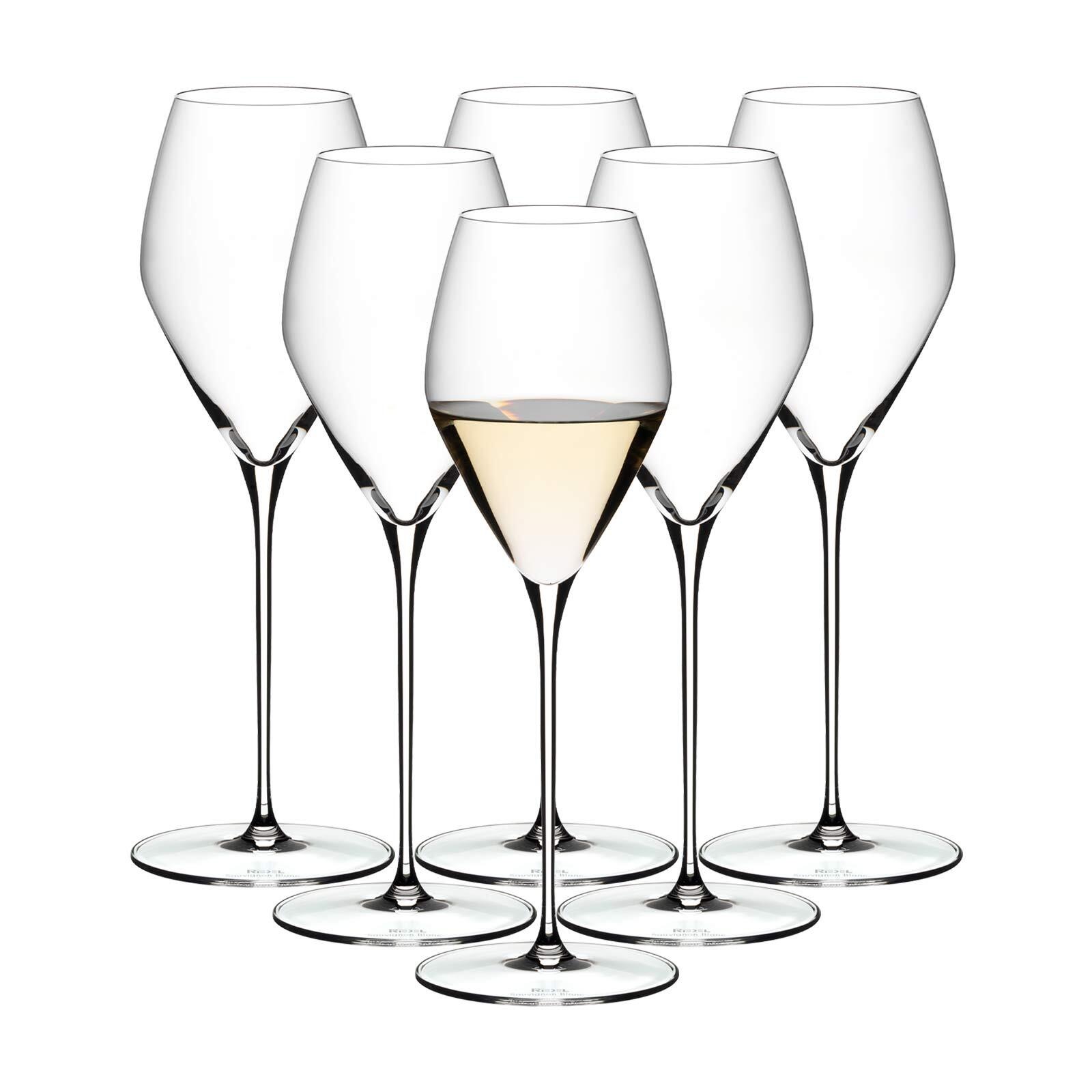 Weißweinglas "Sauvignon Blanc Gläser Veloce 347 ml 6er Set transparent", Ø 8,6cm x 24,7cm, 347ml, 6 tlg., bunt, RIEDEL THE WINE GLASS COMPANY,