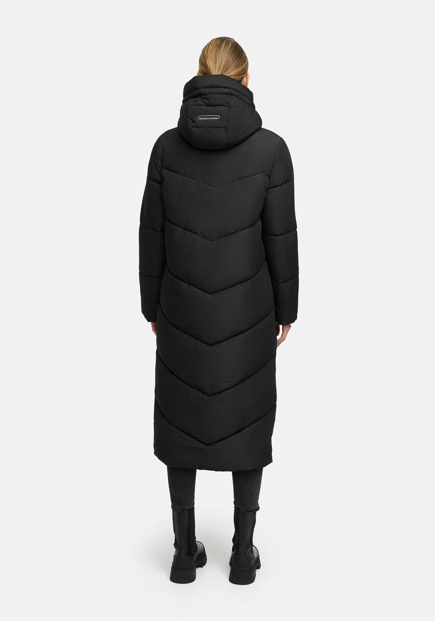 Marikoo Ranja Winter Coat Black Size S 3