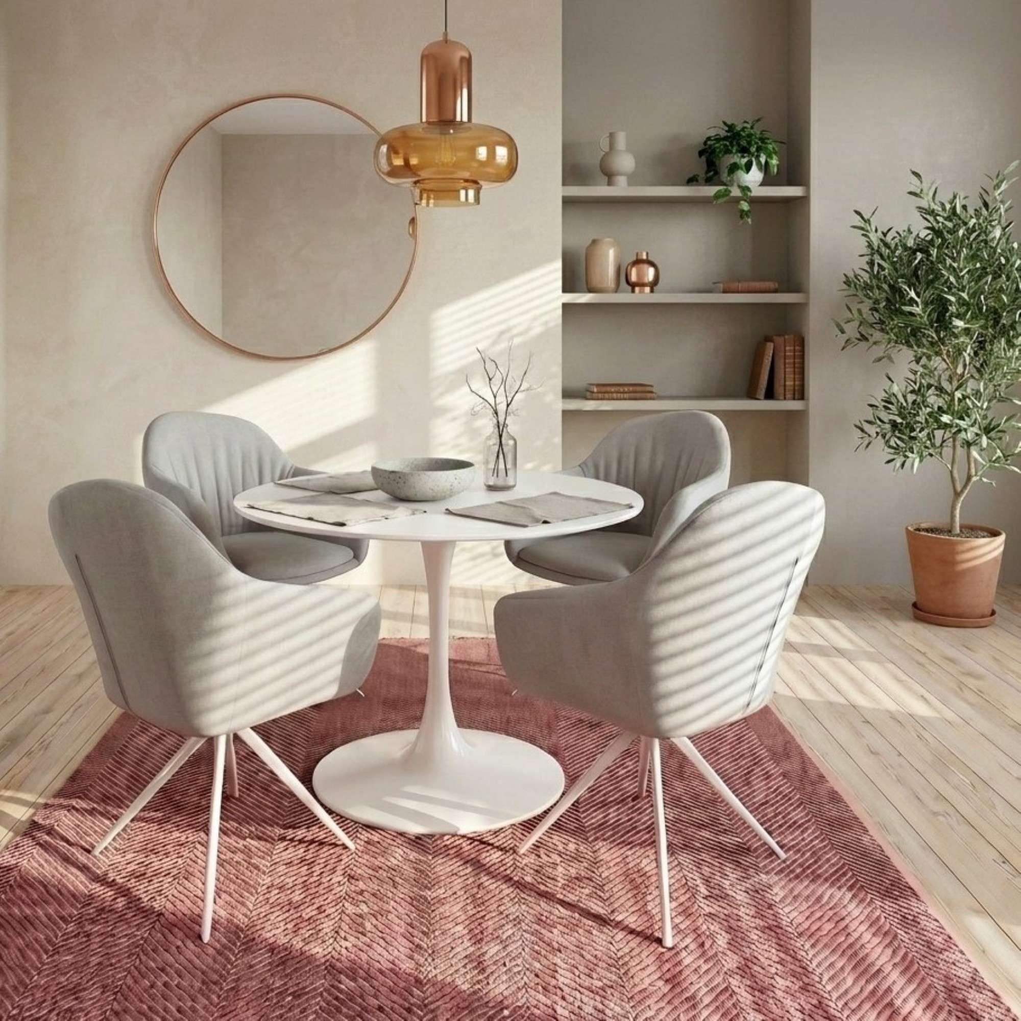 OTTO home Esszimmerstuhl »Avisio« () 2 Stk.Gepolsterte Rückenlehne, Armlehne und Sitzfläche, Sitzhöhe 50 cm