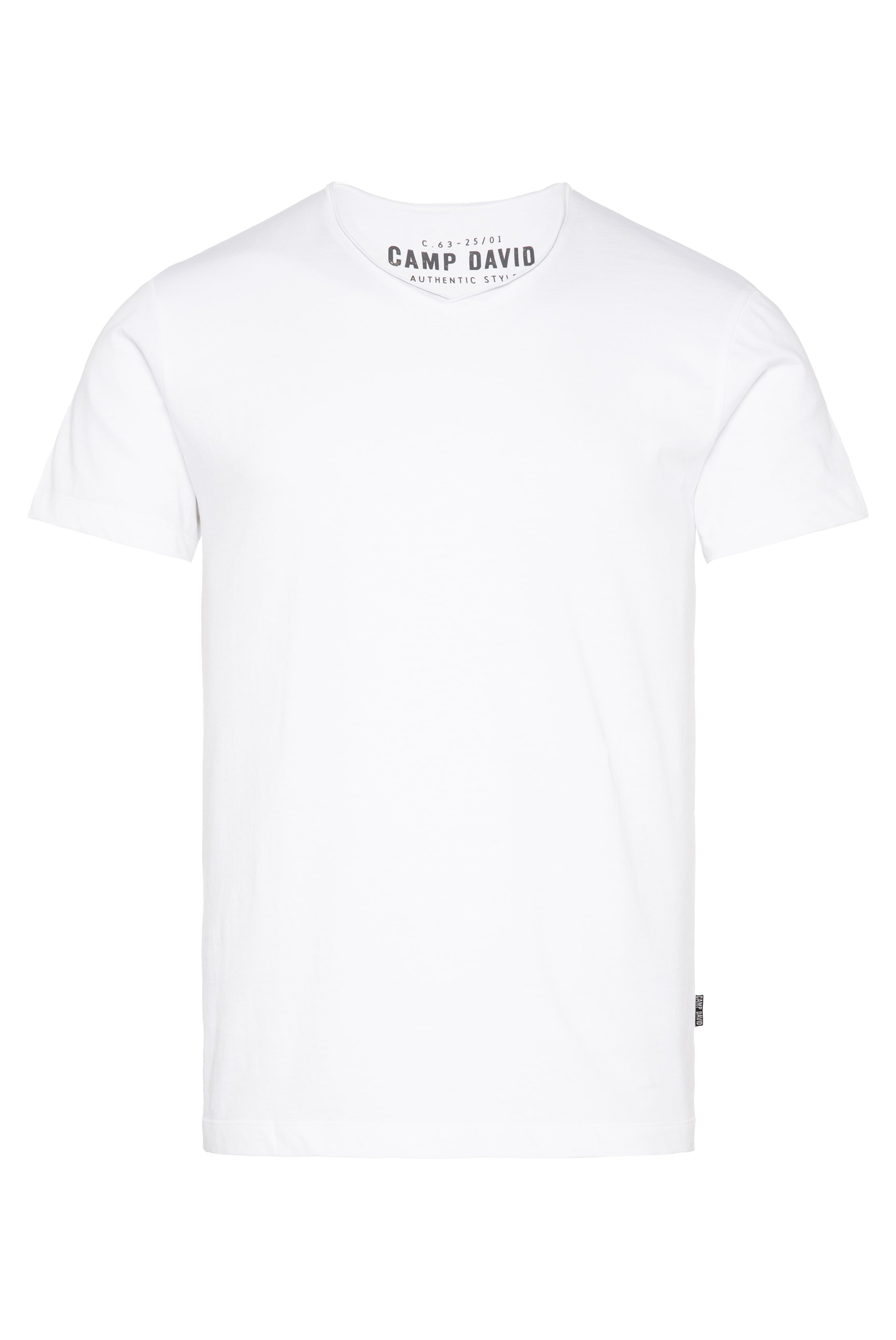 CAMP DAVID V-Shirt, aus Baumwolle