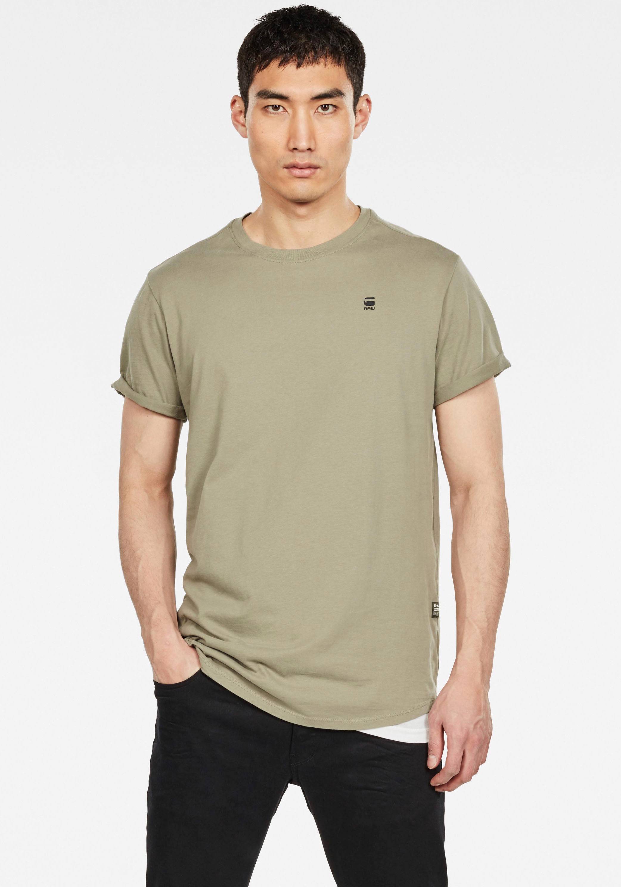 G-STAR T-Shirt »Lash«, mit kleinem Logo Stitching