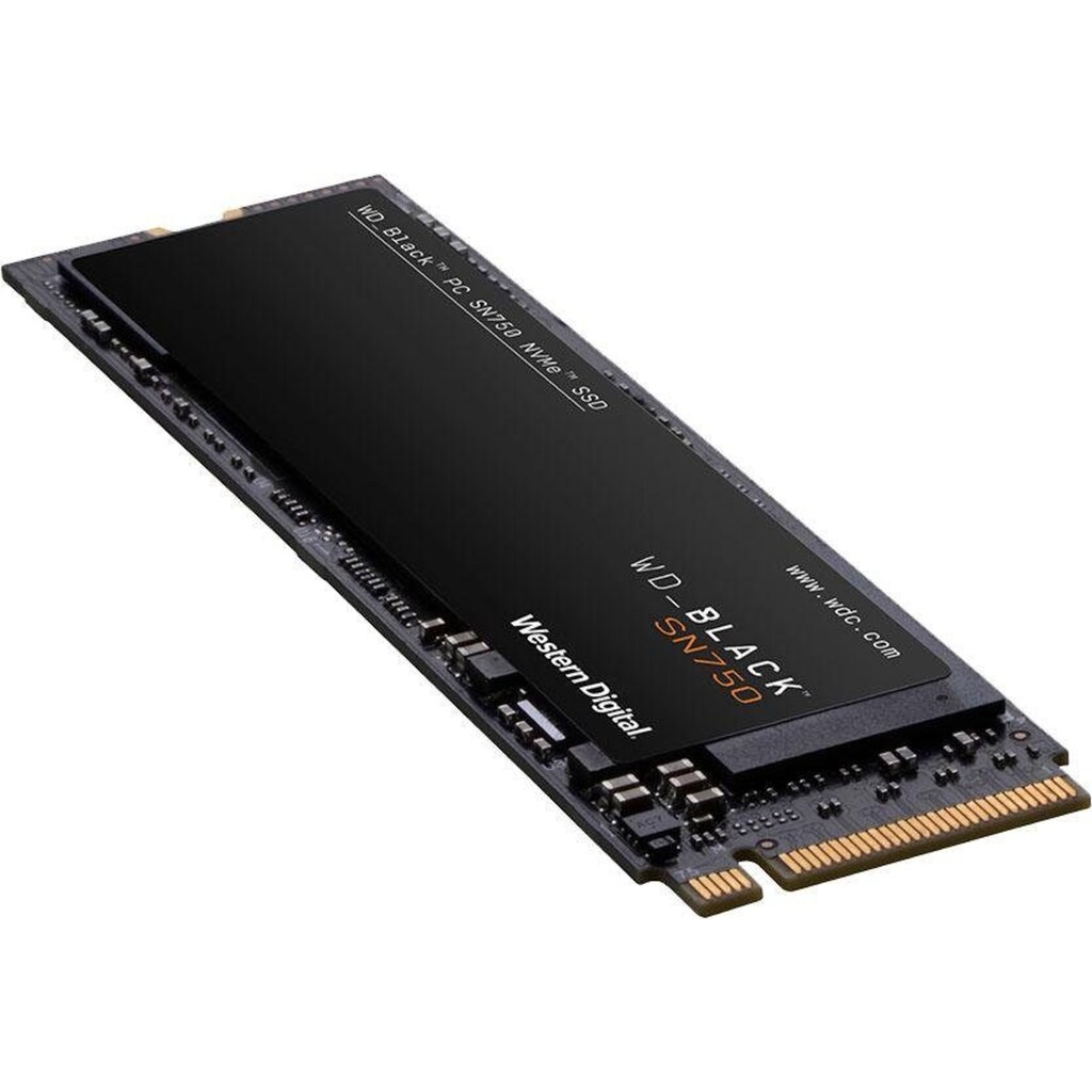 WD_Black Gaming-SSD »SN750 NVMe SSD Heatsink«, Anschluss M.2 PCIe 3.0, mit Kühlkörper