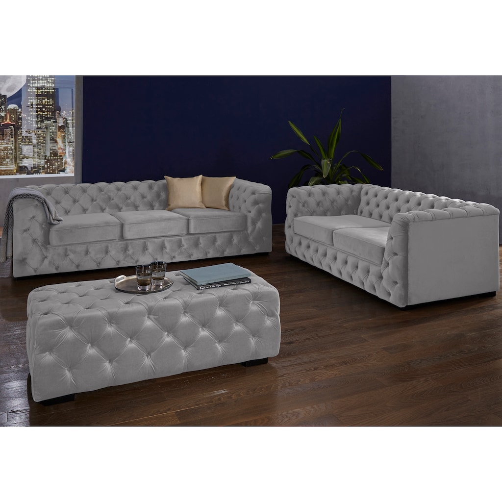 Guido Maria Kretschmer Home&Living Chesterfield-Sofa »Kalina«