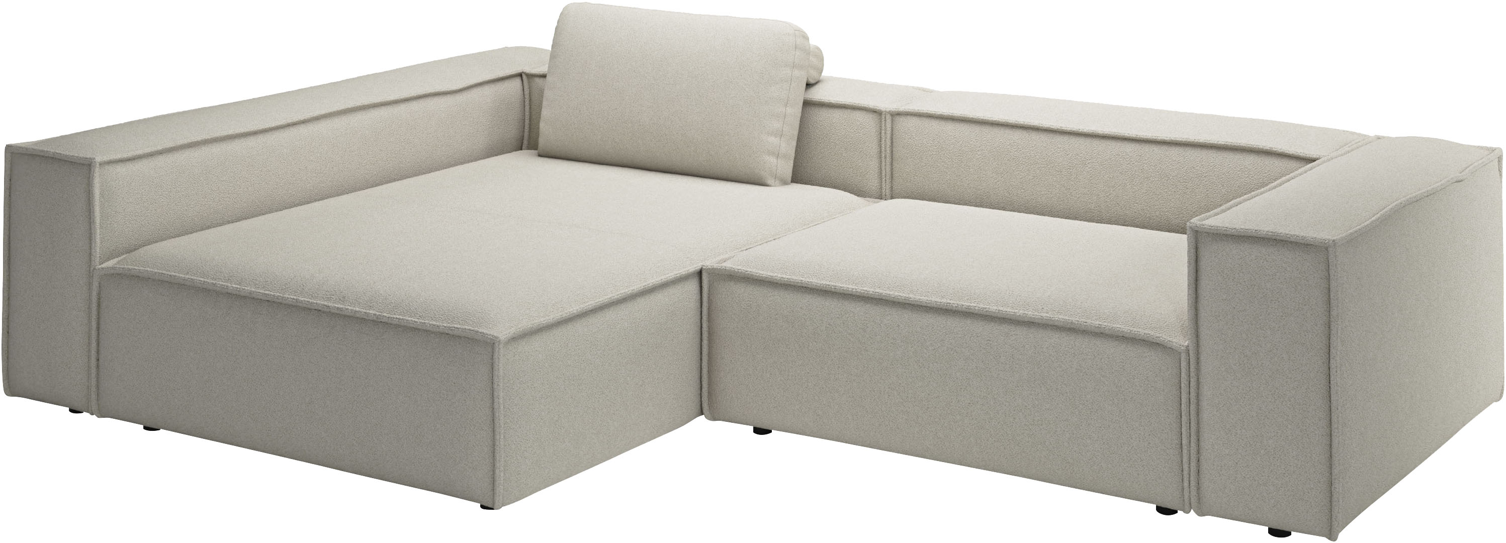 Thumbnail - Places of Style Ecksofa "Watertown, moderne XXL L-Form, 306 cm breit", Komfortabel mit tiefer Sitzfläche – ideal für gro...