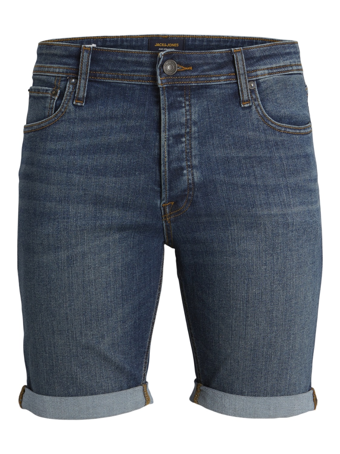 JACK & JONES Boy Jeans Shorts Regular Fit Jeans Shorts voor Jongens, Denim Blauw, 152