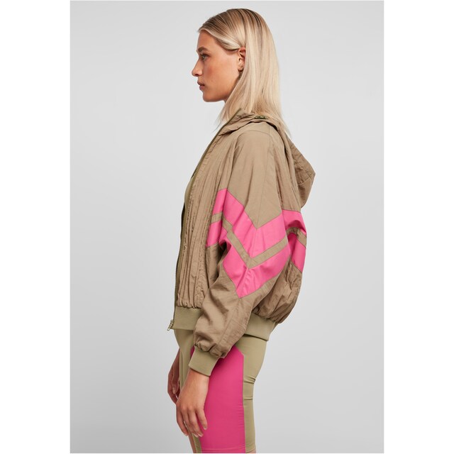 URBAN CLASSICS Outdoorjacke »Damen Ladies Crinkle Batwing Jacket«, (1 St.)  für kaufen | BAUR