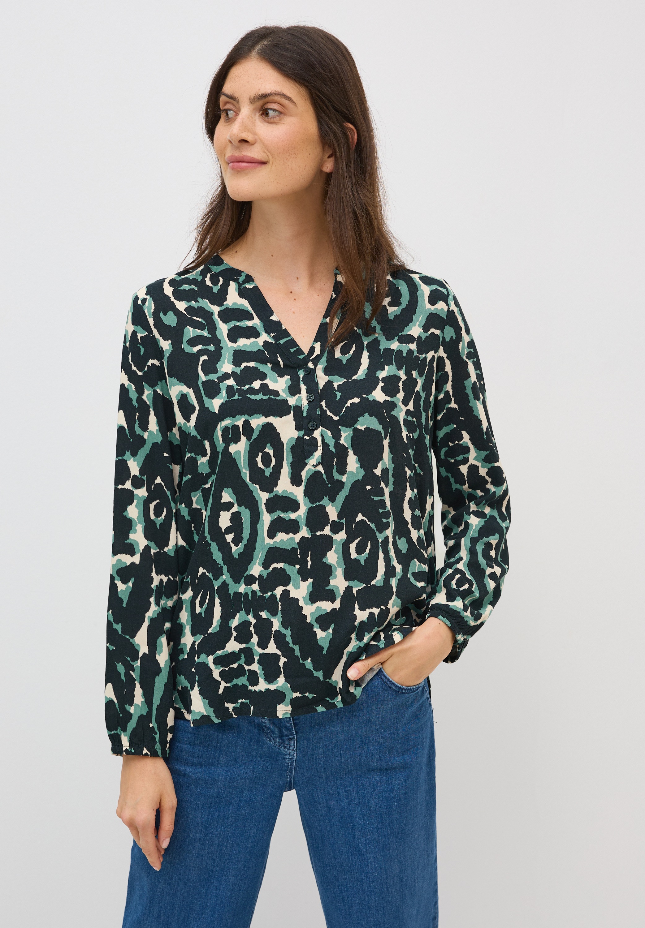 Cecil Shirtbluse, aus softer Viskose günstig online kaufen