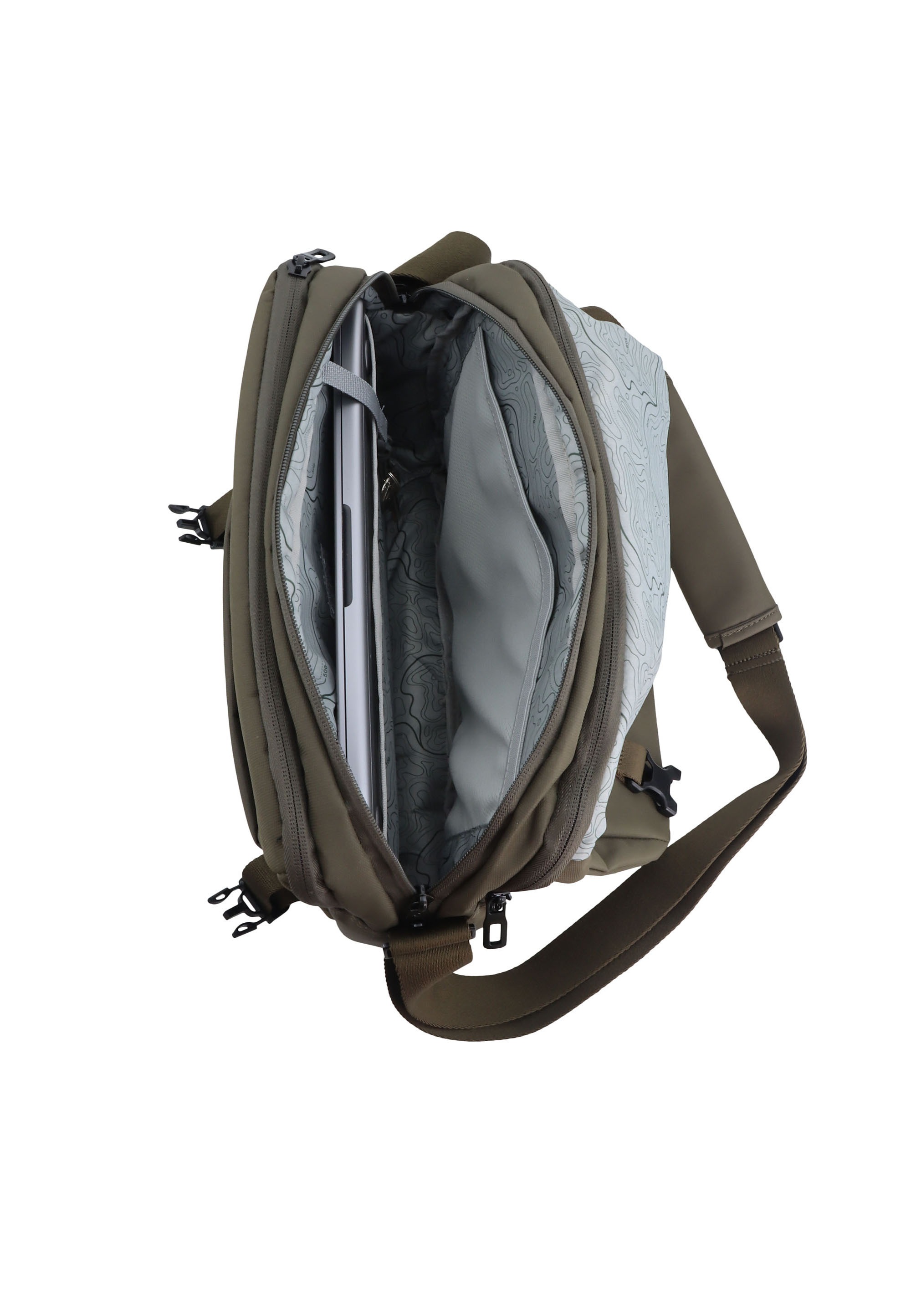 Discovery Laptoptasche »Downtown«, aus rPet Polyester-Material