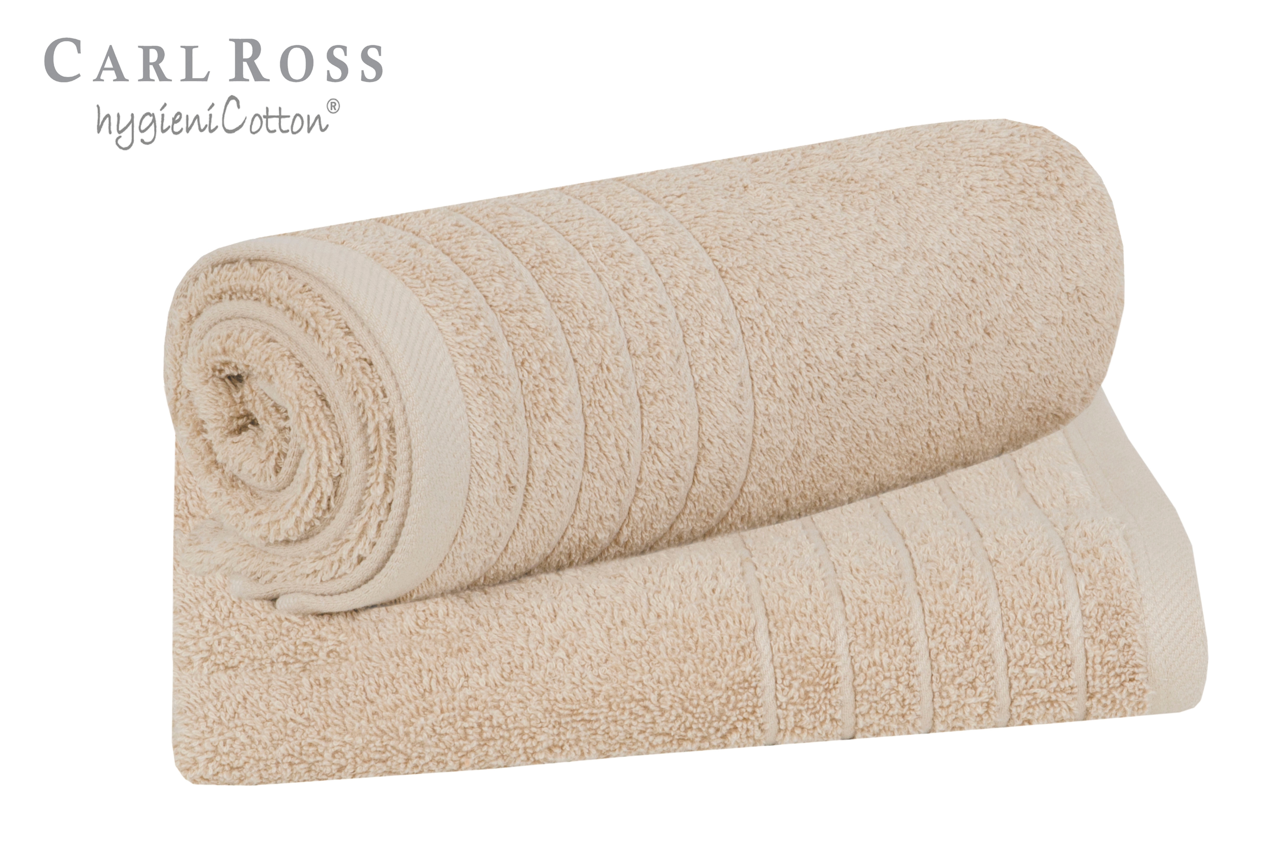 Carl Ross Handtuch "HygieniCotton" mit 2 Aufhängekordeln