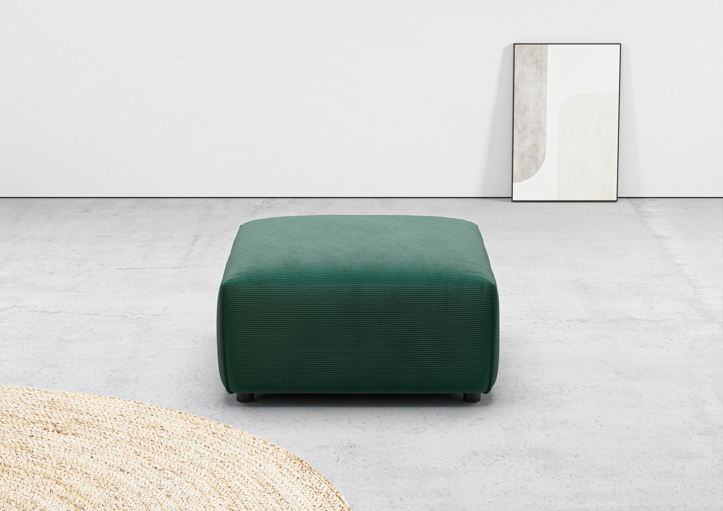 Home affaire Hocker "Glimminge auch in Breitcord, Feincord und Easy care-Bezug" passend zur Serie "Glimminge"