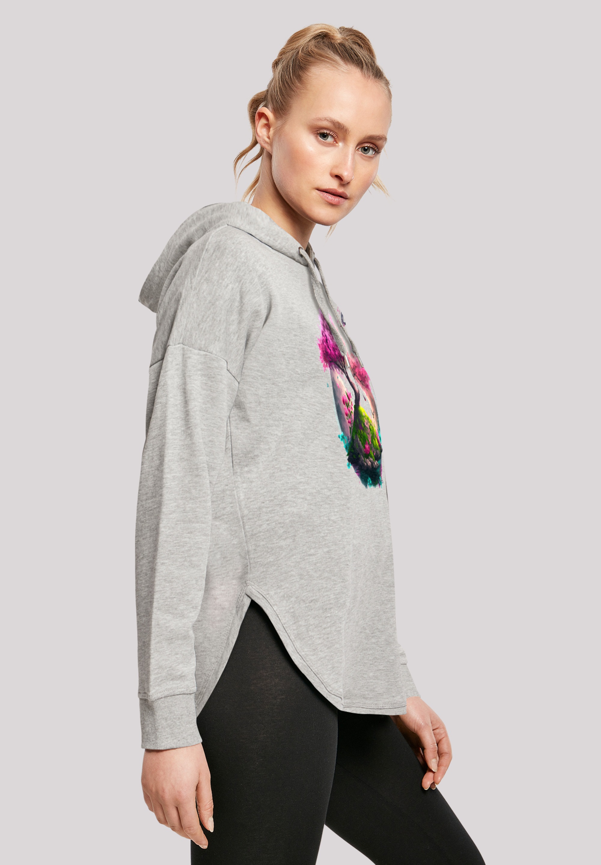 F4NT4STIC Kapuzenpullover »Kirschblüten Baum Oversize Hoodie«, Print