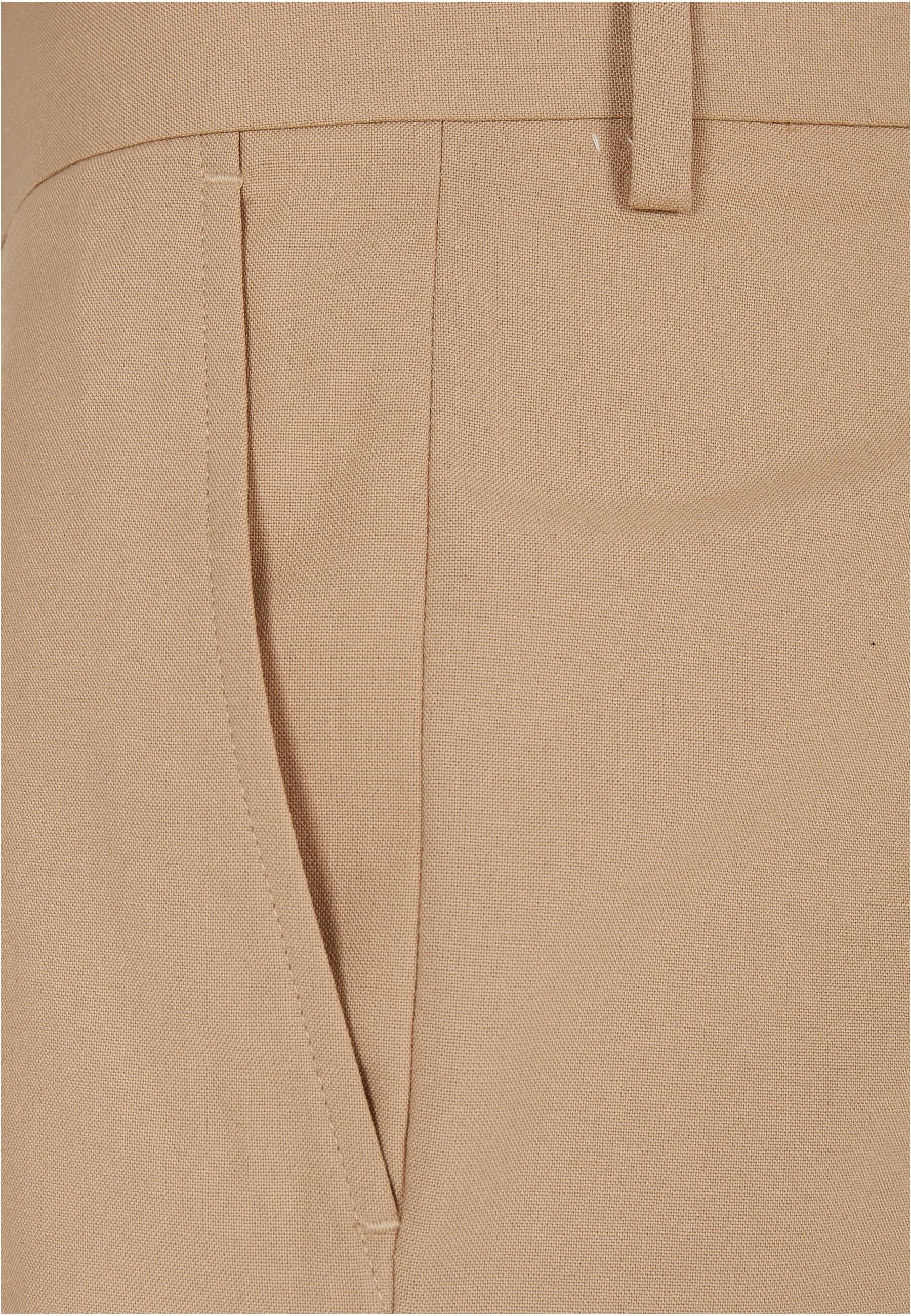 URBAN CLASSICS Stoffhose »Urban Classics Herren Straight Pleat-Front Trousers«, (1 tlg.)