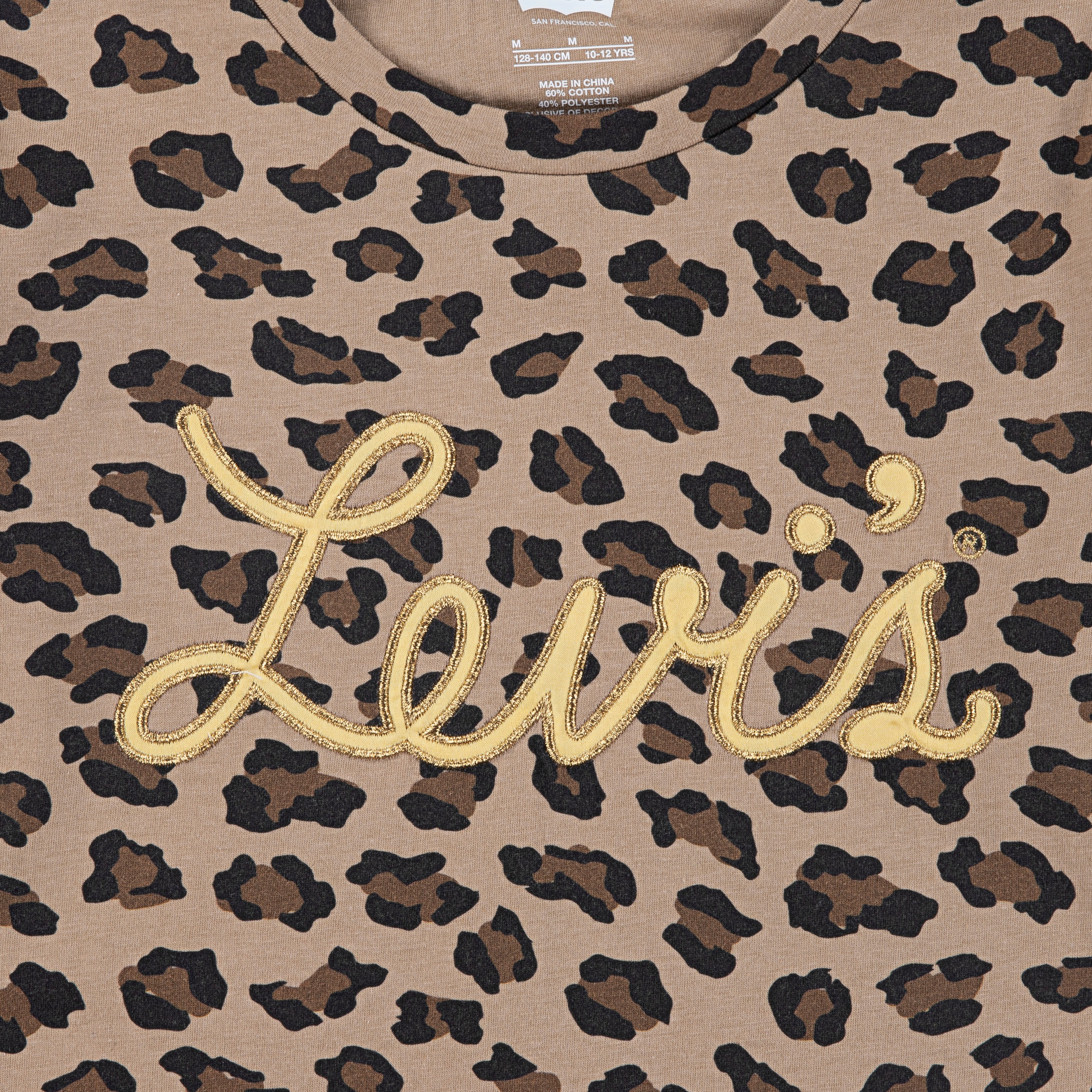 Thumbnail - Levis Kids Langarmshirt "LVG APPLIQUE LS TOP" mit Glitzereffekt, for Girls