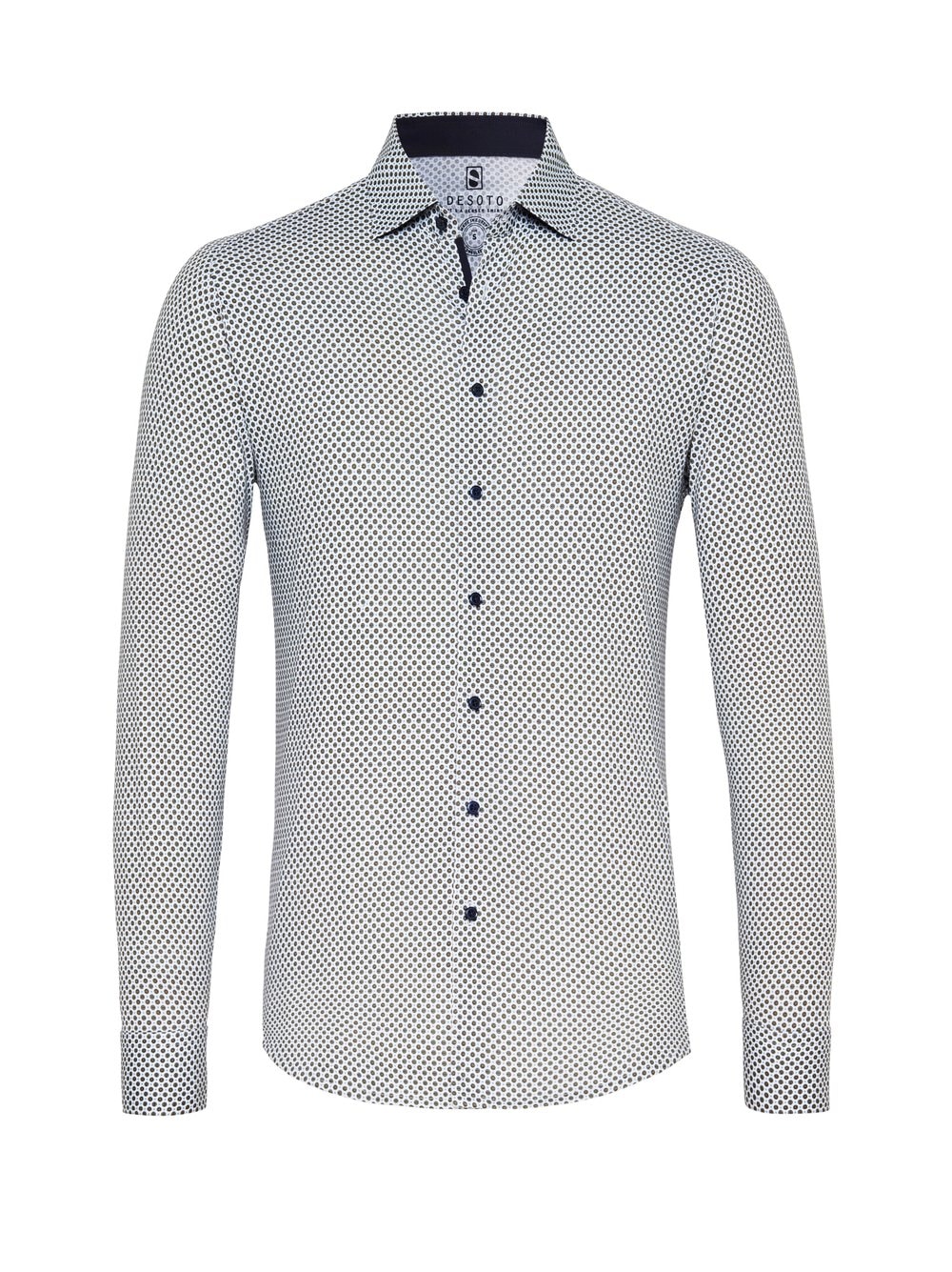 DESOTO Businesshemd »Casual Kent 1/1«, Mit Minimal Print