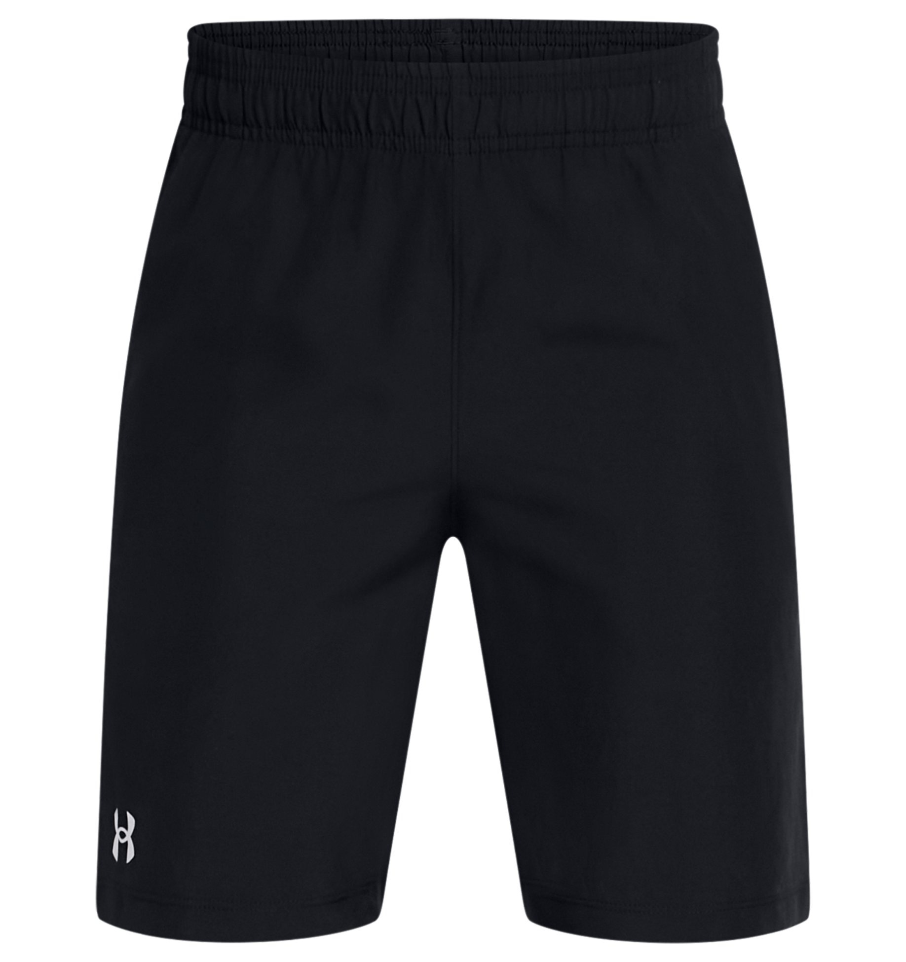 UNDER ARMOUR Kinder Trainingsshorts "UA TECH WOVEN SHORT"schwarz,, weiß, Gr. L, Obermaterial: 100% Polyester, Hosen, für vielseitige Aktivitäten,