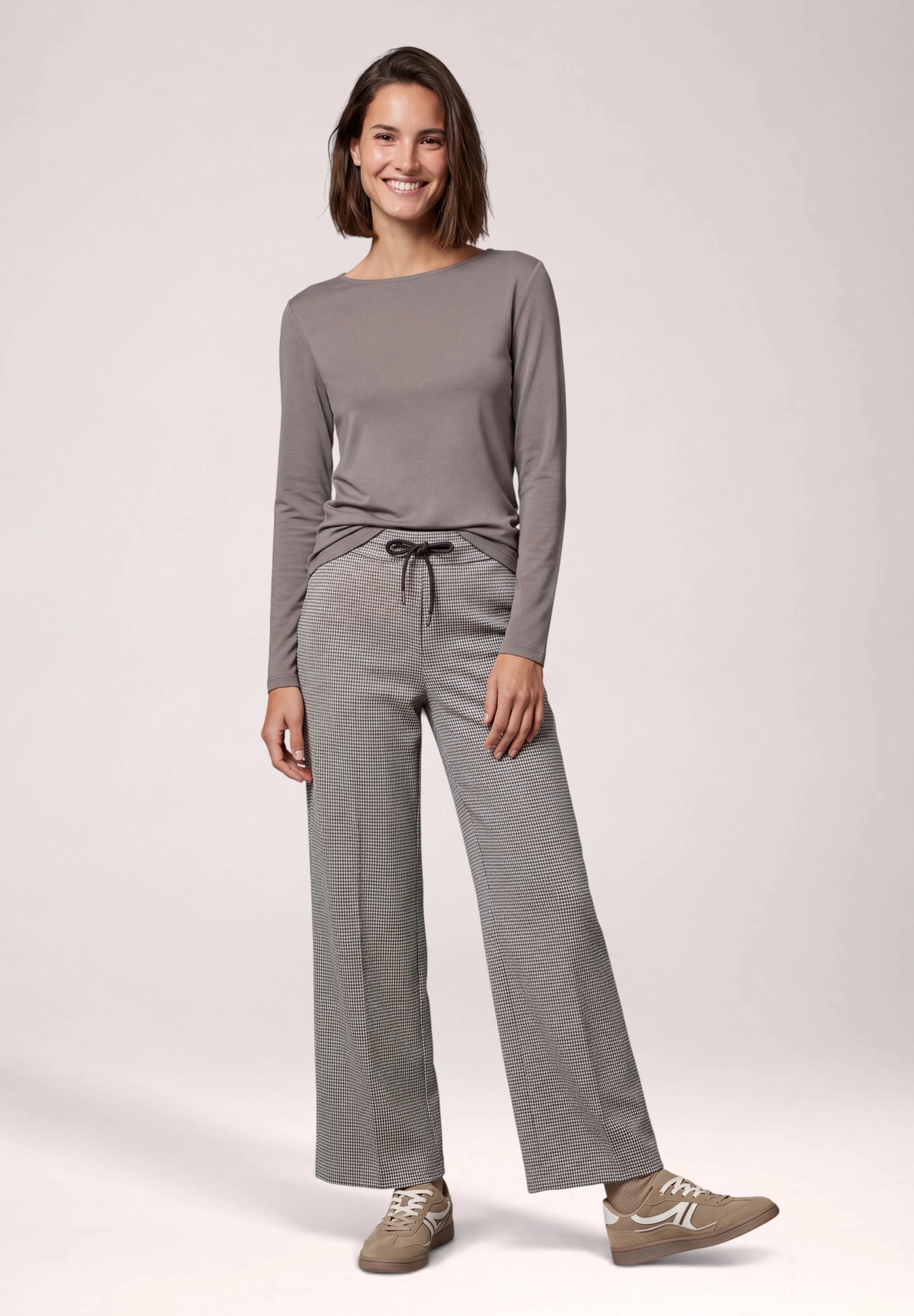 Cecil Stoffhose  High Waist