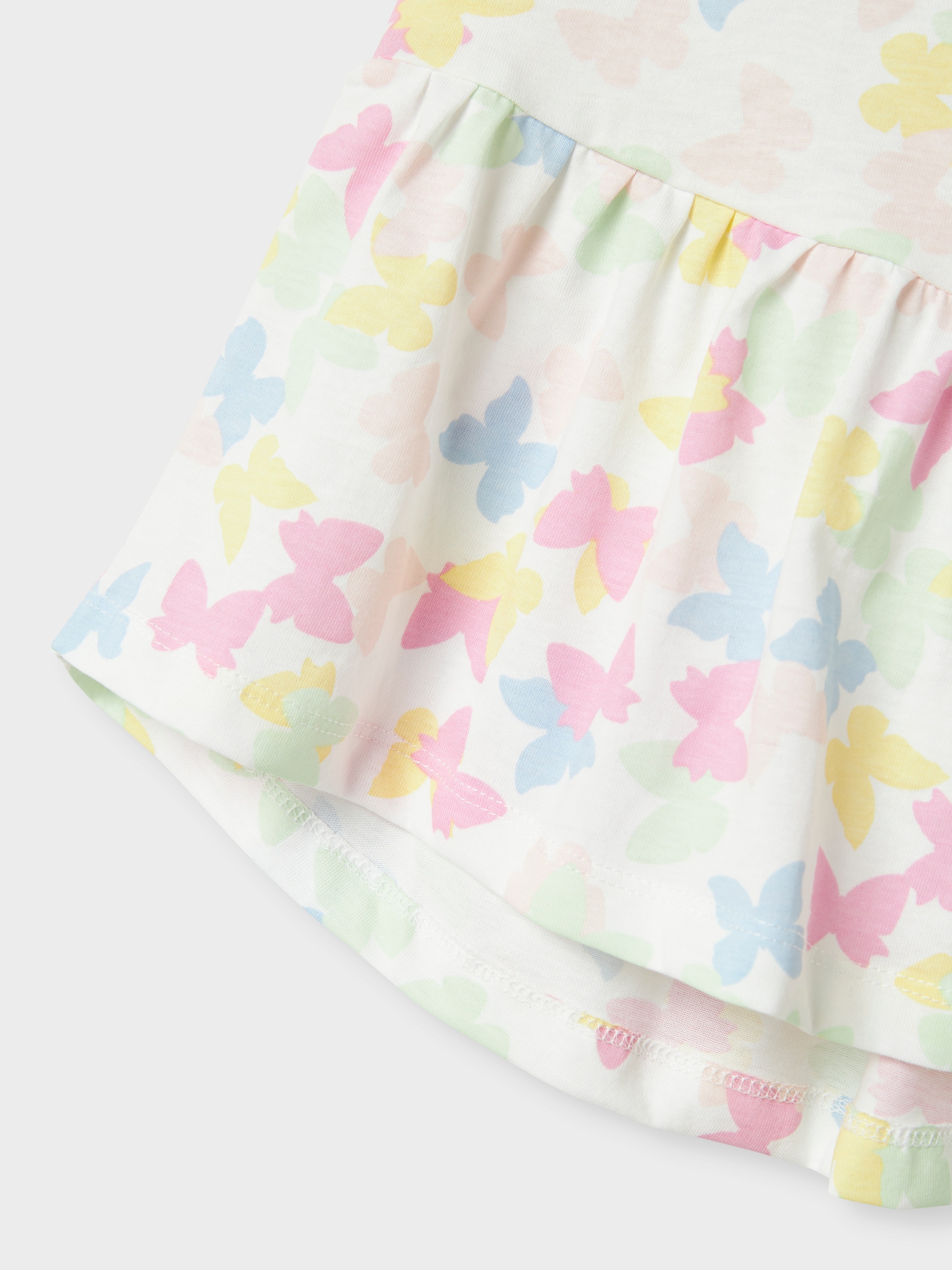 Thumbnail - Name It Jerseykleid "NMFVIGGA CAPSL DRESS F1 NOOS" Baumwolle, sommerlicher Allover Druck