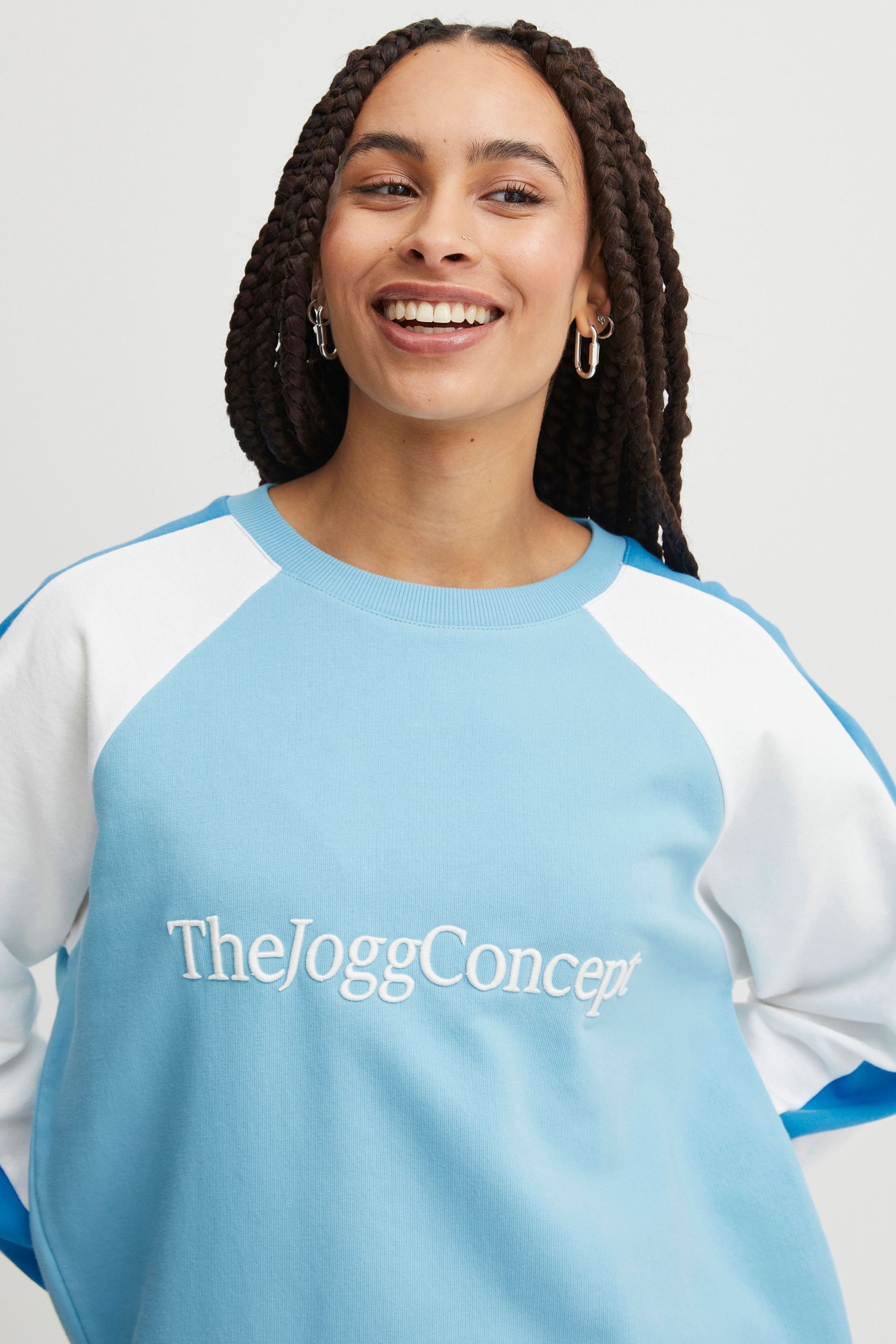TheJoggConcept Rundhalspullover »Sweatshirt JCSafine«