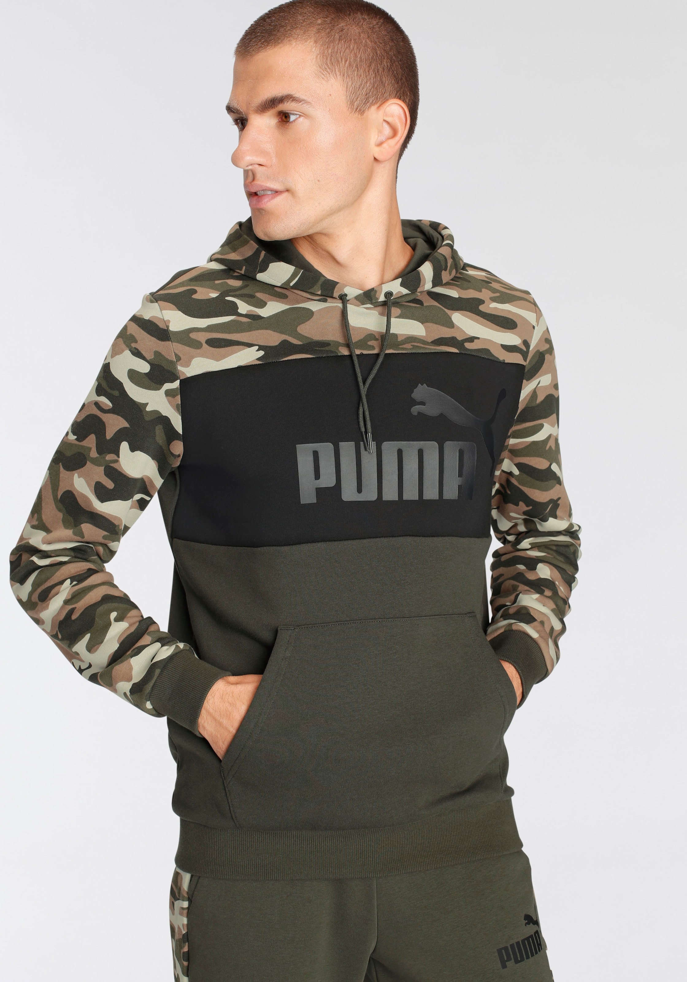 Kapuzensweatshirt »ESS+ Camo Hoodie TR«