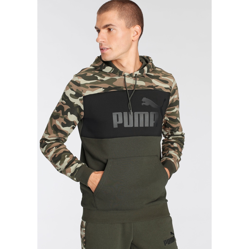 PUMA Kapuzensweatshirt »ESS+ Camo Hoodie TR«