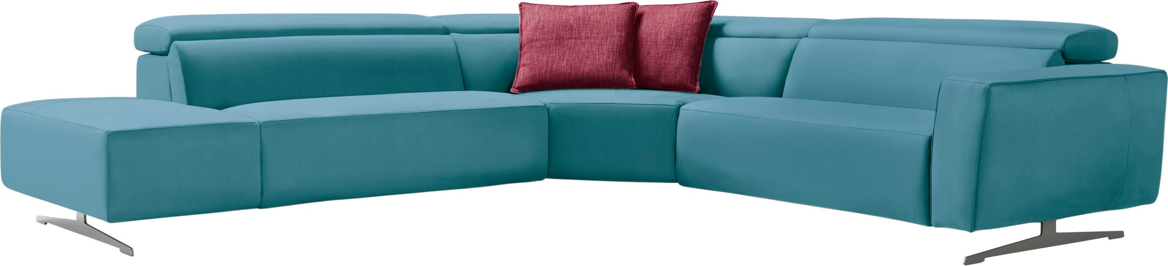 Egoitaliano Ecksofa "Stefanie-e, Designsofa der Extraklasse, bequem mit hoh günstig online kaufen