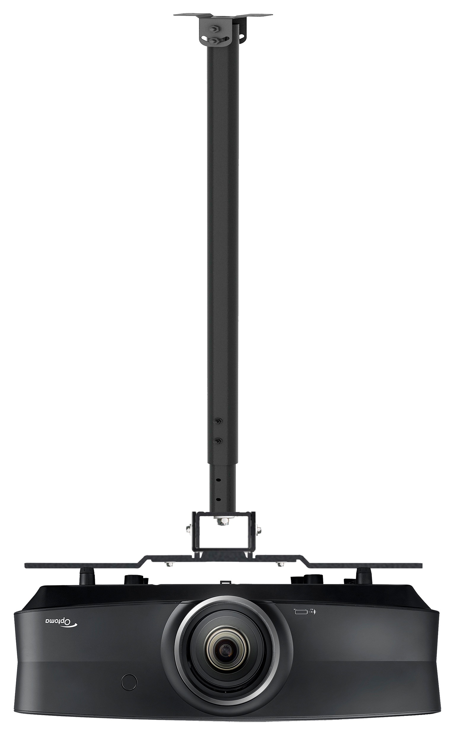 VCM Beamer-Deckenhalterung "Projekt Beamer Deckenhalterung B-PDH 76-116 cm", schwarz, Gerätehalterungen