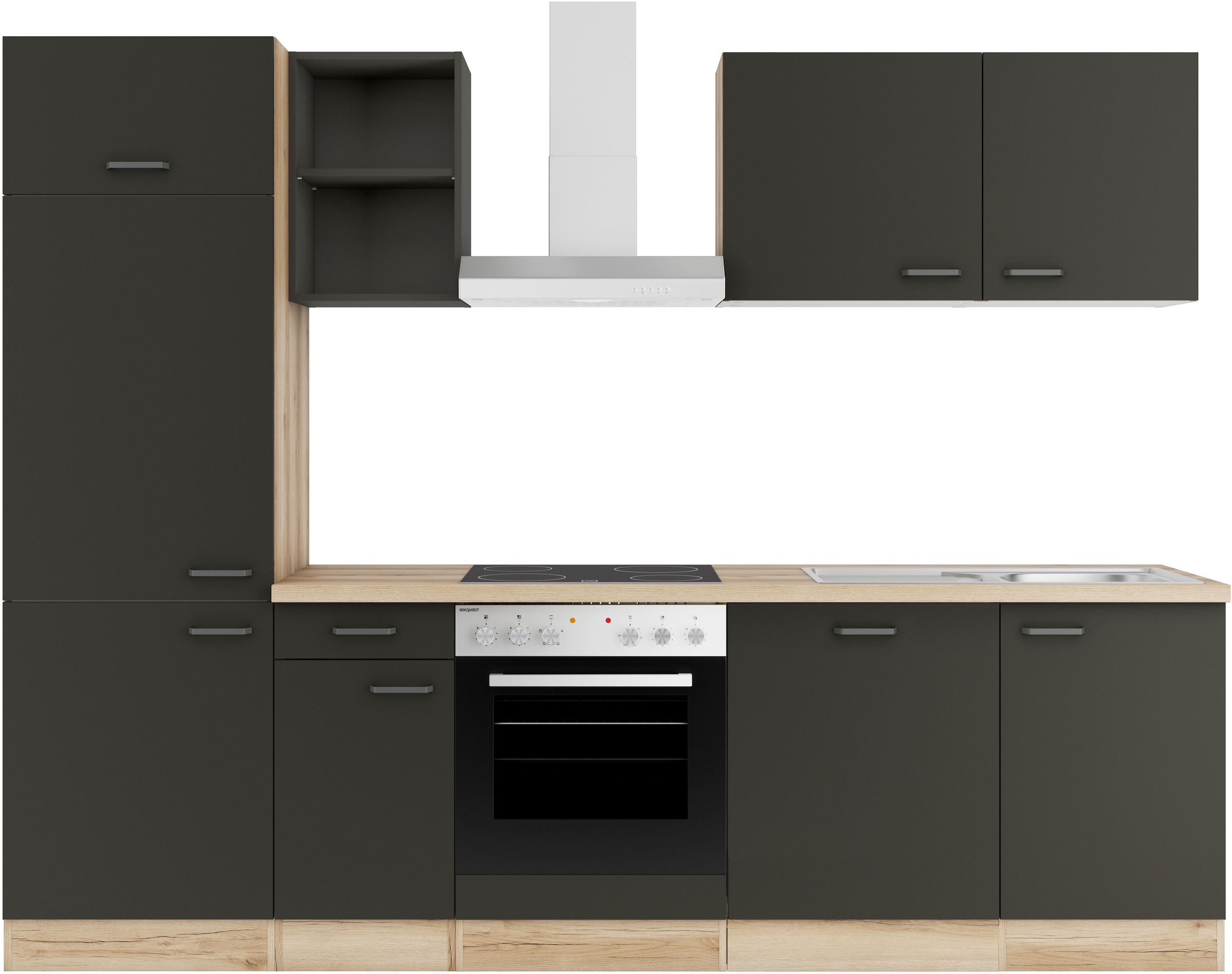 OPTIFIT "Ester" Breite 270 cm, ohne E-Geräte, Seitenverkehrt stellbar günstig online kaufen