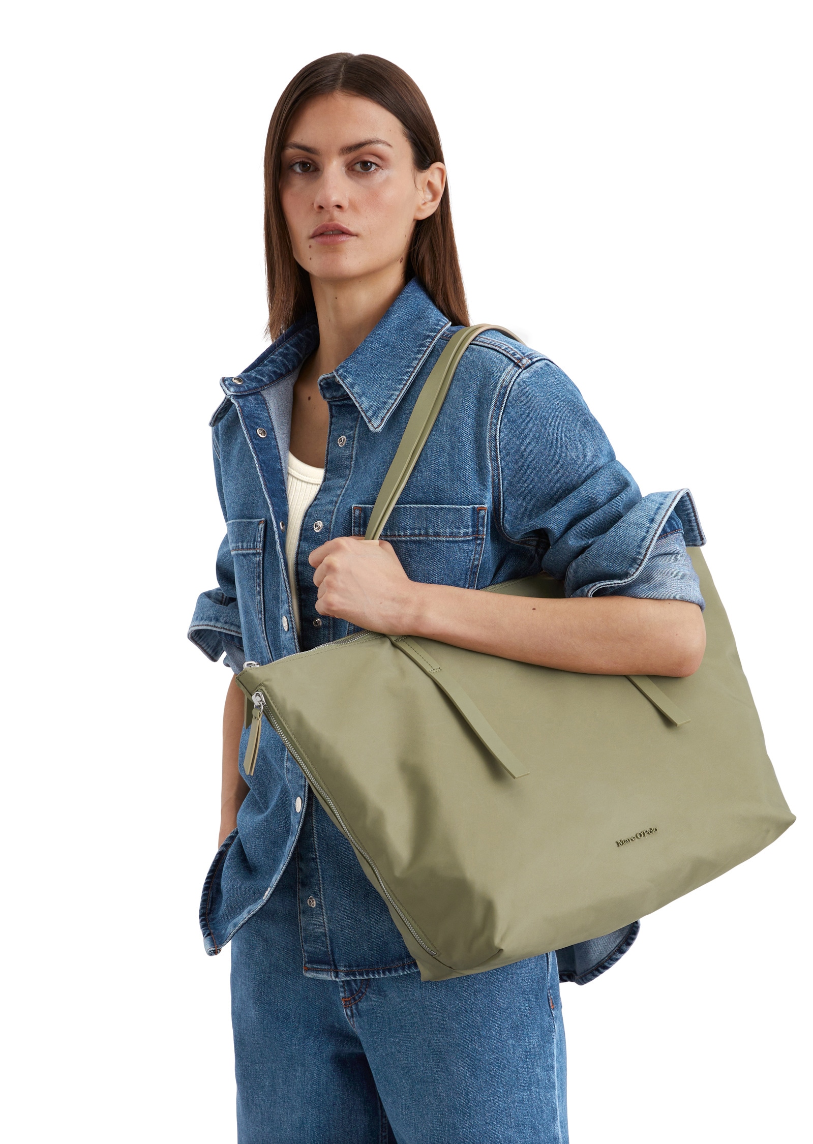 Marc O'Polo Shopper »aus recyceltem Polyamid«